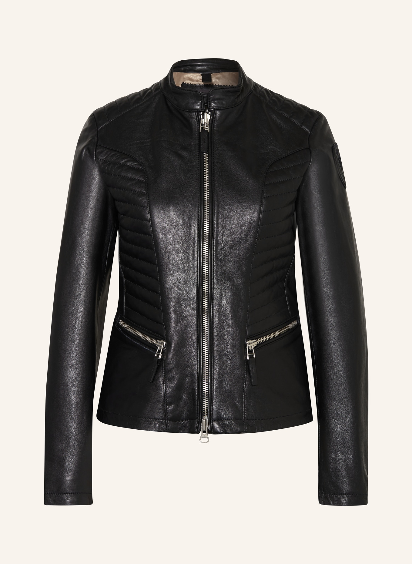 Blauer Leather jacket, Color: BLACK (Image 1)