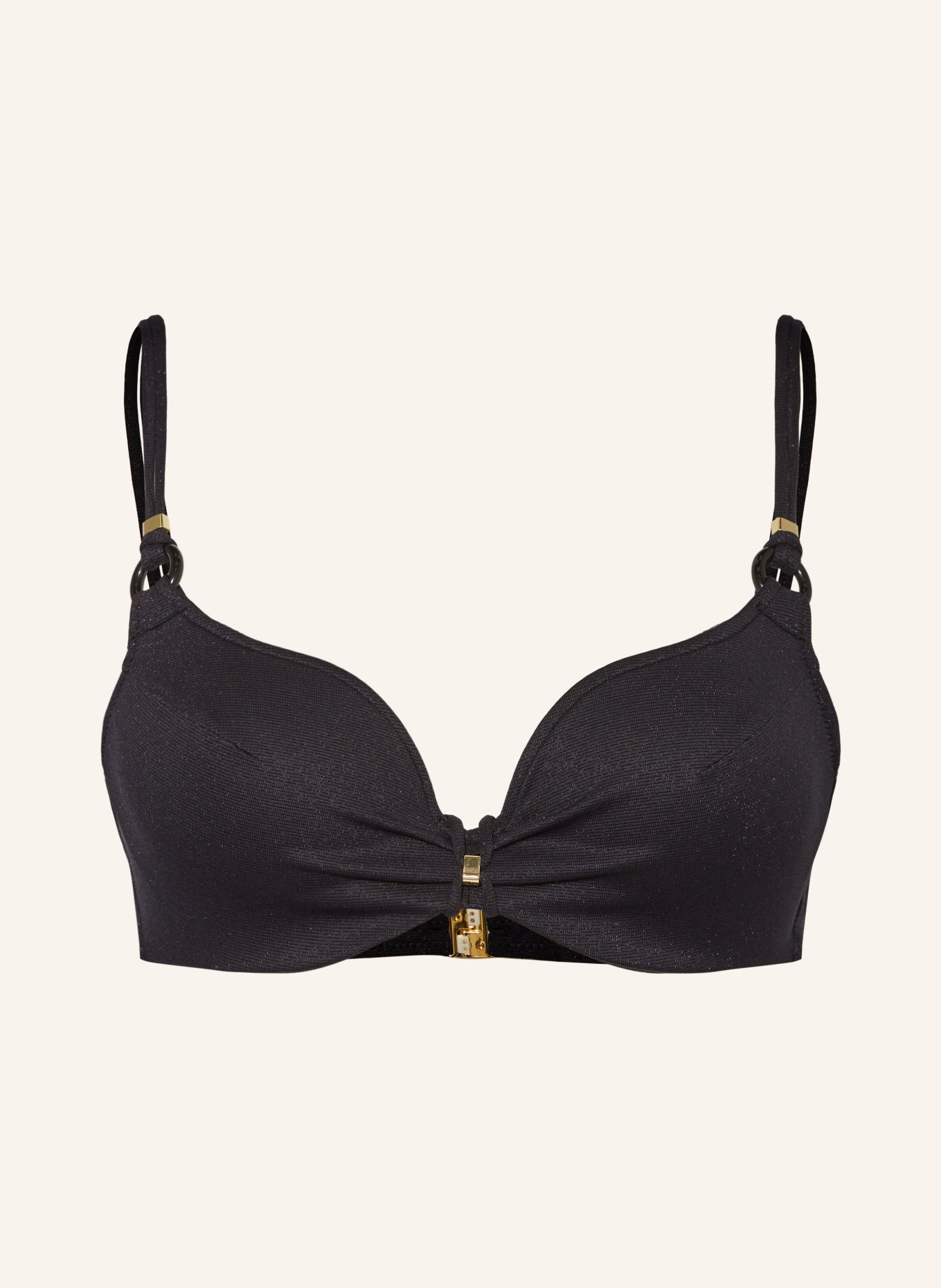 MARIE JO Underwired bikini top DAHU, Color: BLACK (Image 1)