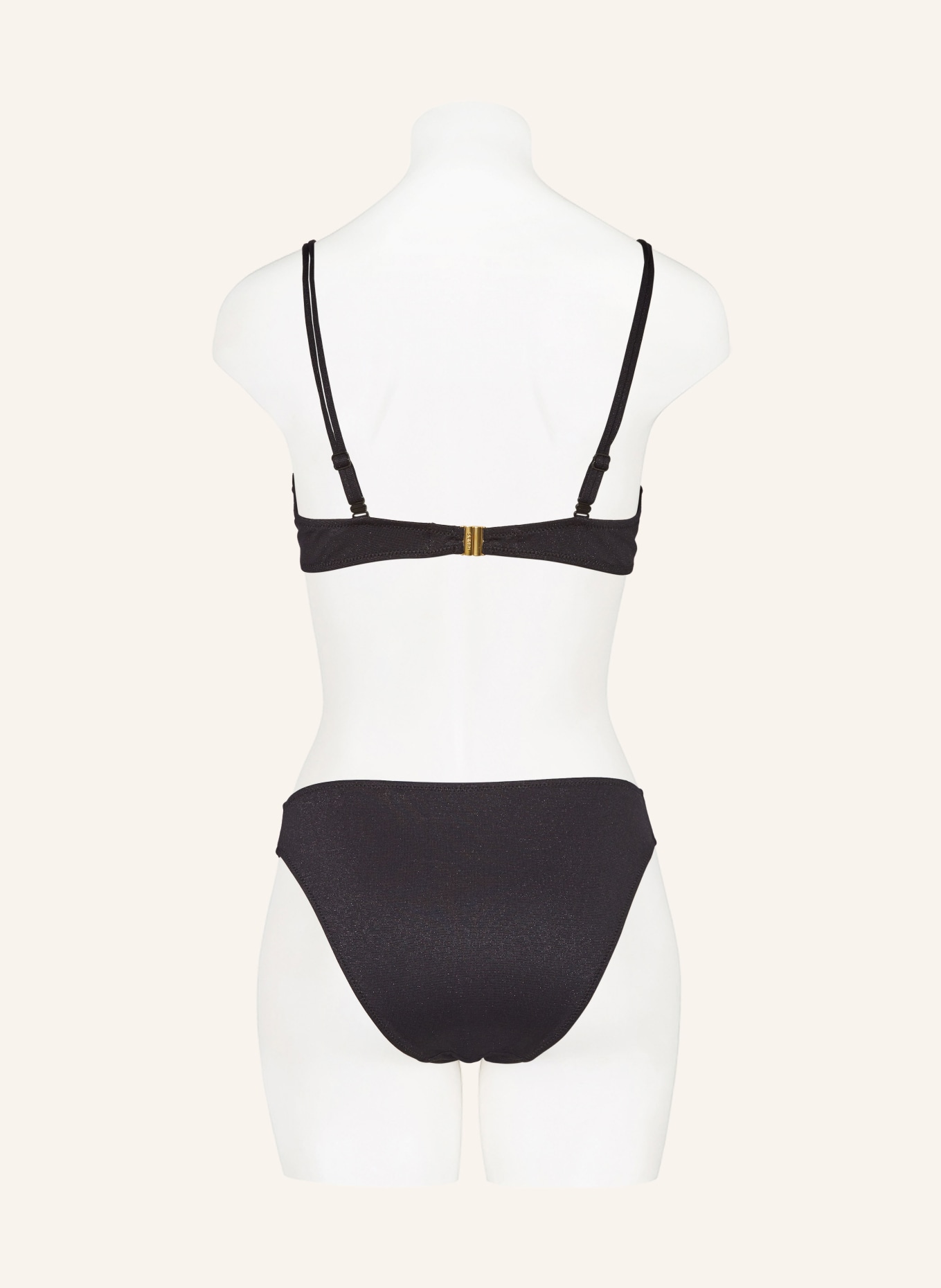 MARIE JO Underwired bikini top DAHU, Color: BLACK (Image 3)
