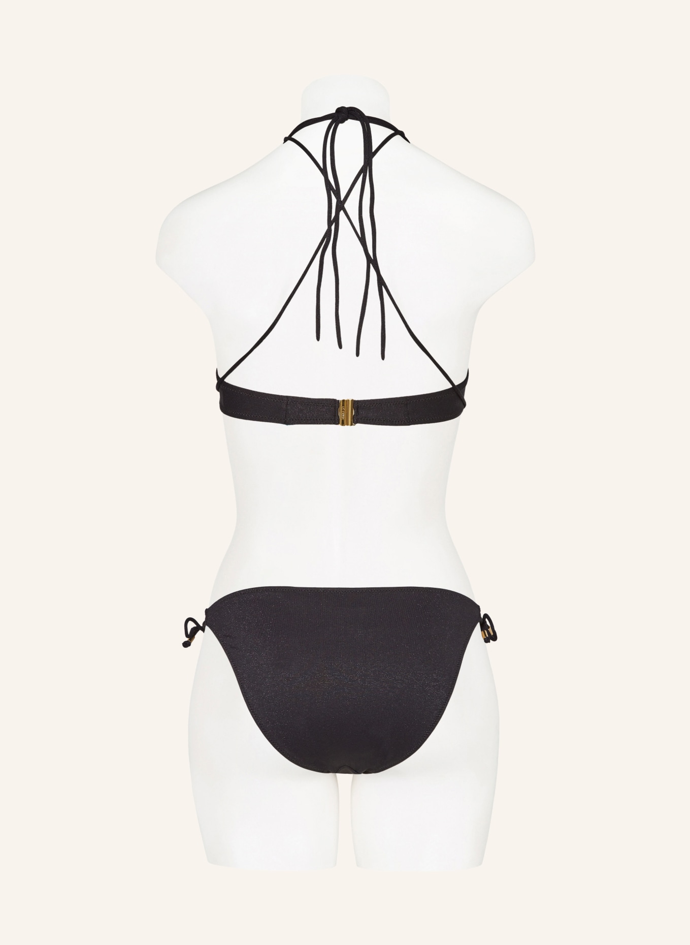 MARIE JO Triangel-Bikini-Top DAHU, Farbe: SCHWARZ (Bild 3)