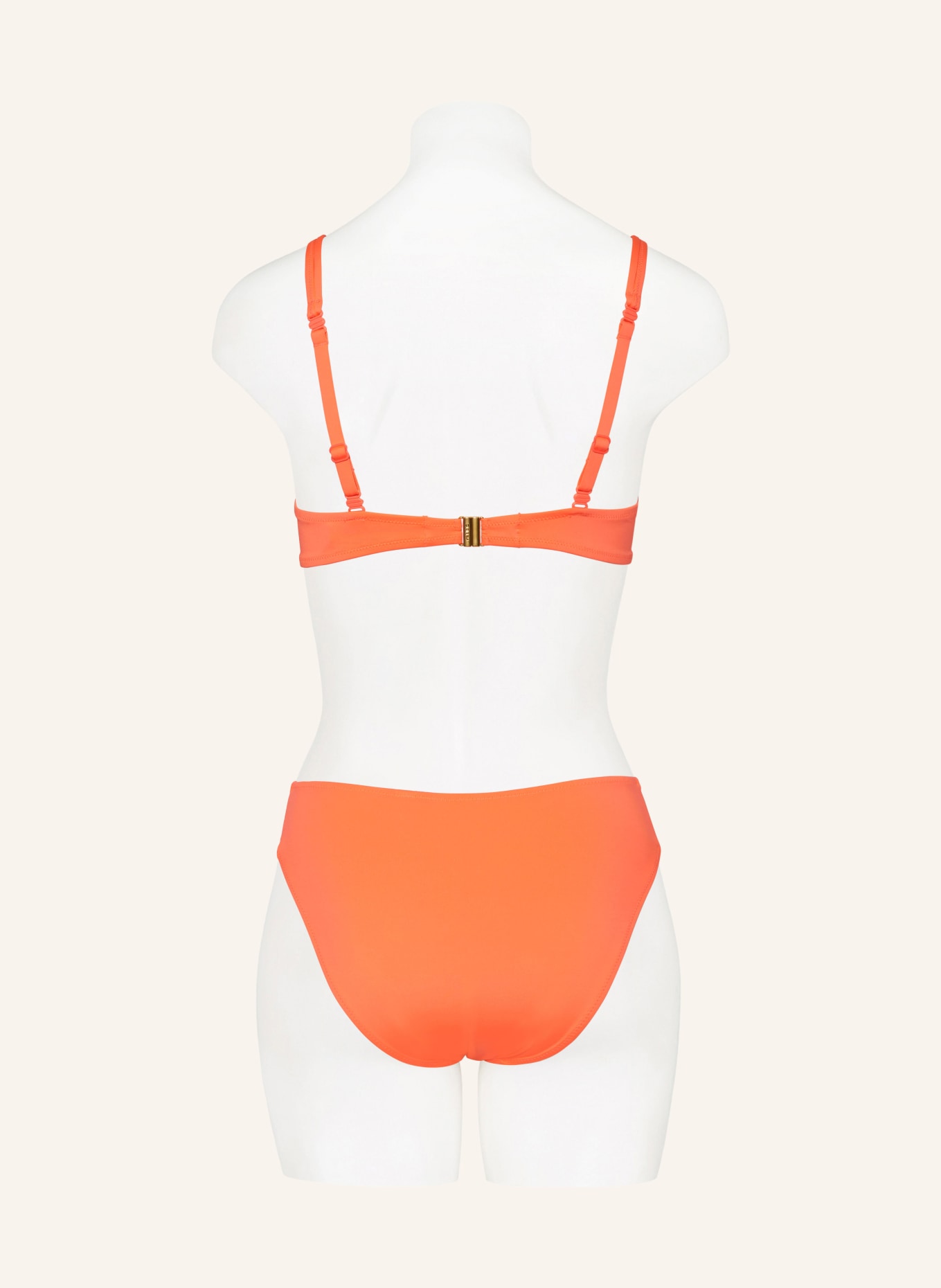 MARIE JO Bügel-Bikini-Top ALMOSHI mit Glitzergarn, Farbe: NEONORANGE/ LILA/ GRÜN (Bild 3)