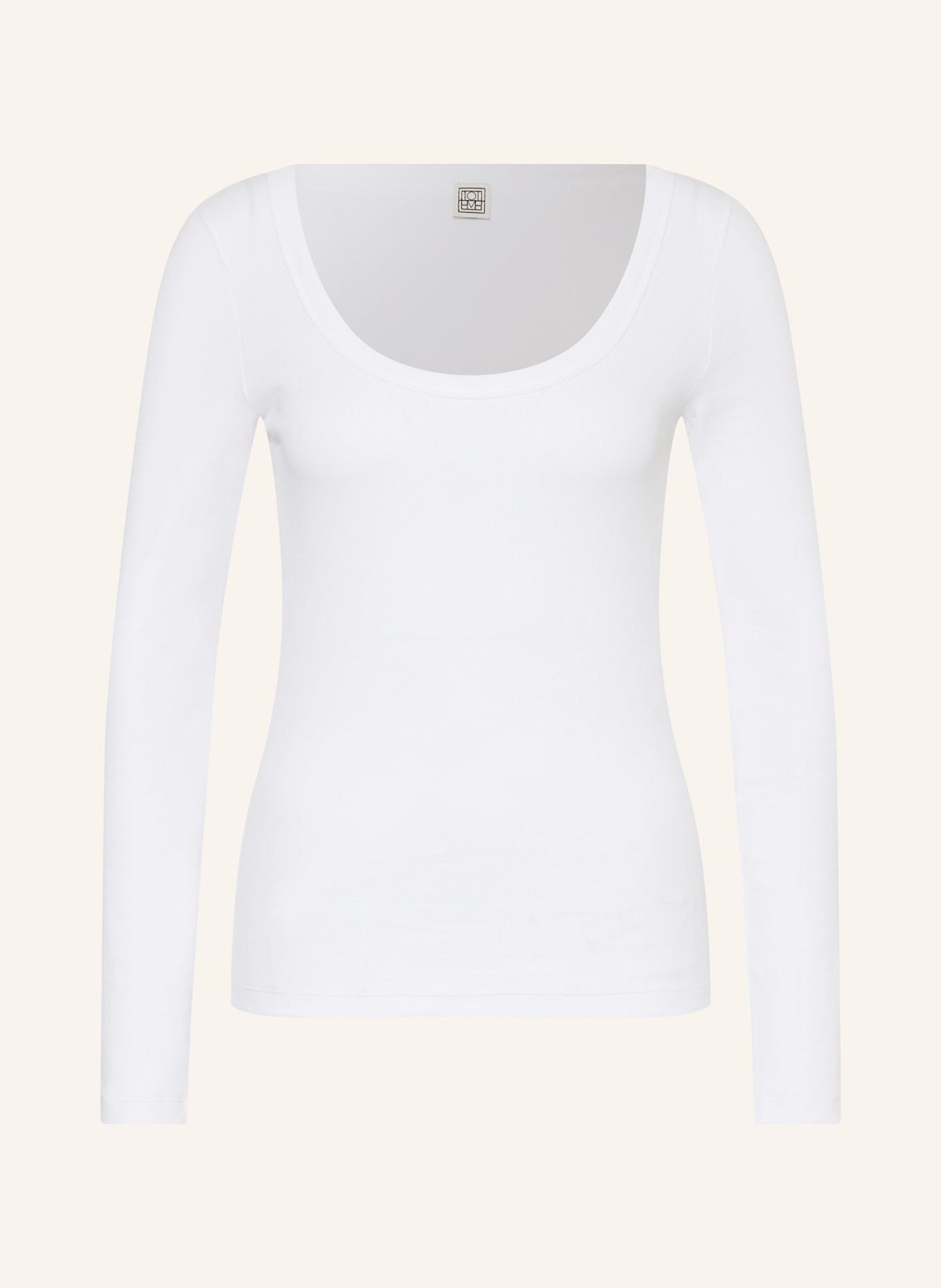 TOTEME Long sleeve shirt, Color: WHITE (Image 1)