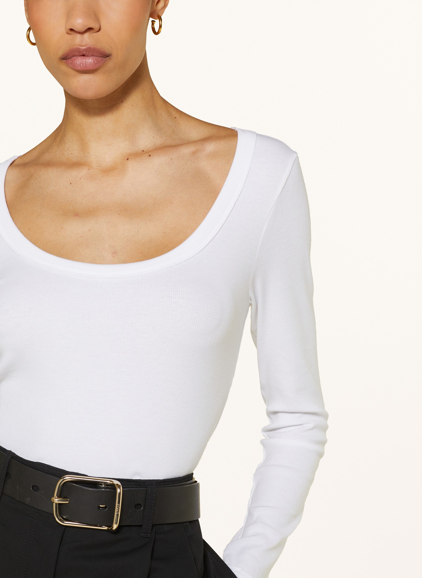 TOTEME Long sleeve shirt, Color: WHITE (Image 4)