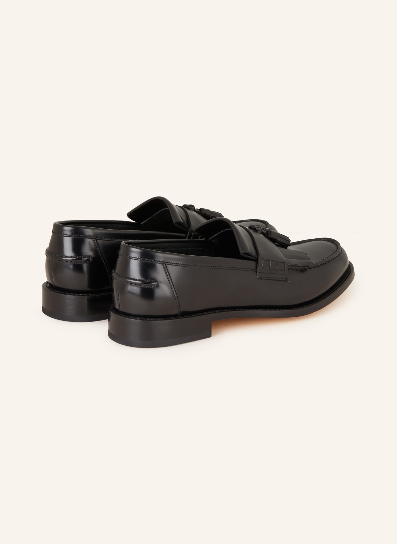 DOUCAL'S Loafers, Color: BLACK (Image 2)