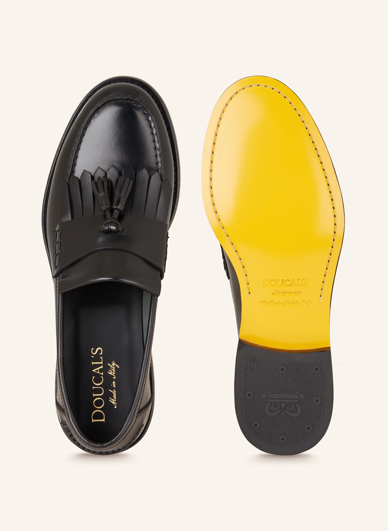 DOUCAL'S Loafers, Color: BLACK (Image 5)