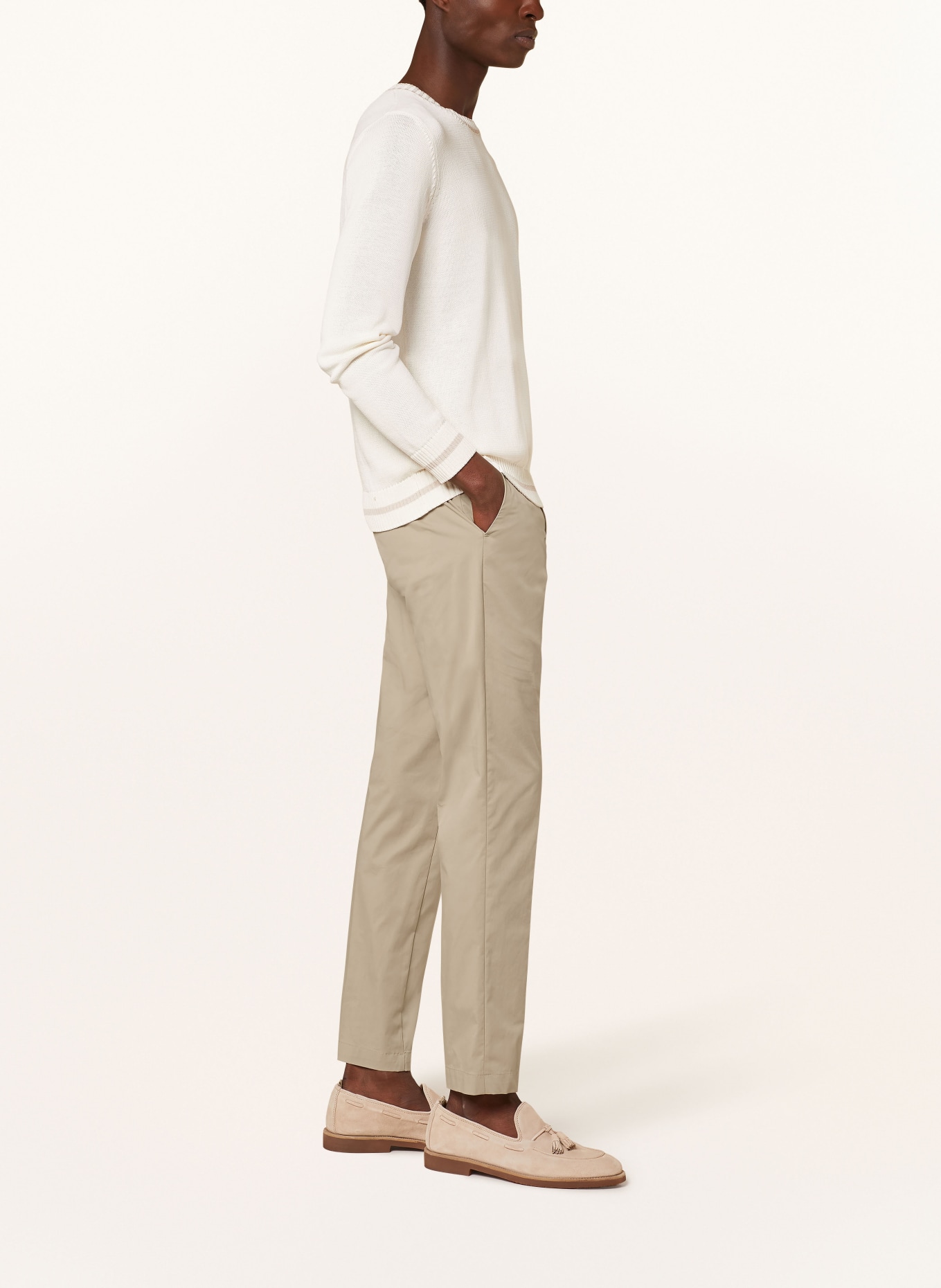 MYTHS Chinos extra slim fit, Color: BEIGE (Image 4)