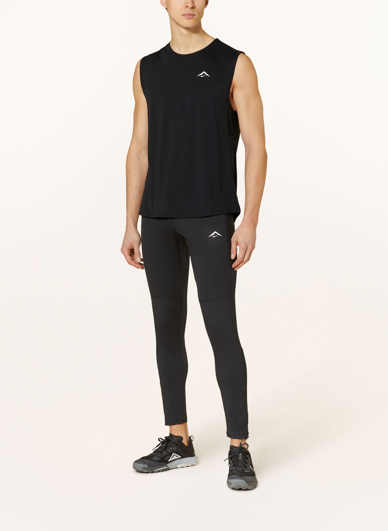 Nike Running top SOLAR CHASE, Color: BLACK (Image 2)