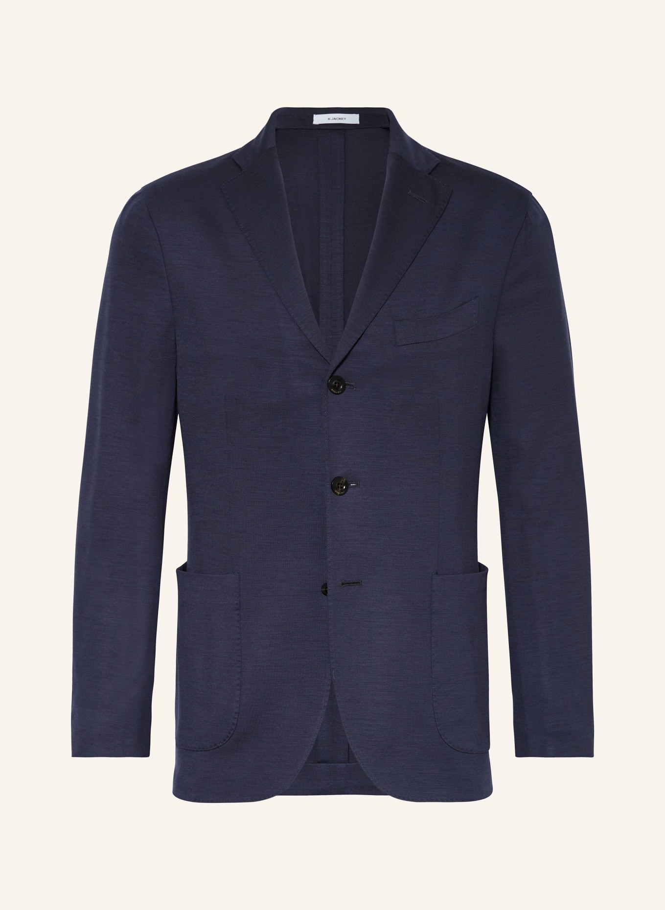 BOGLIOLI Jersey jacket extra slim fit, Color: DARK BLUE (Image 1)