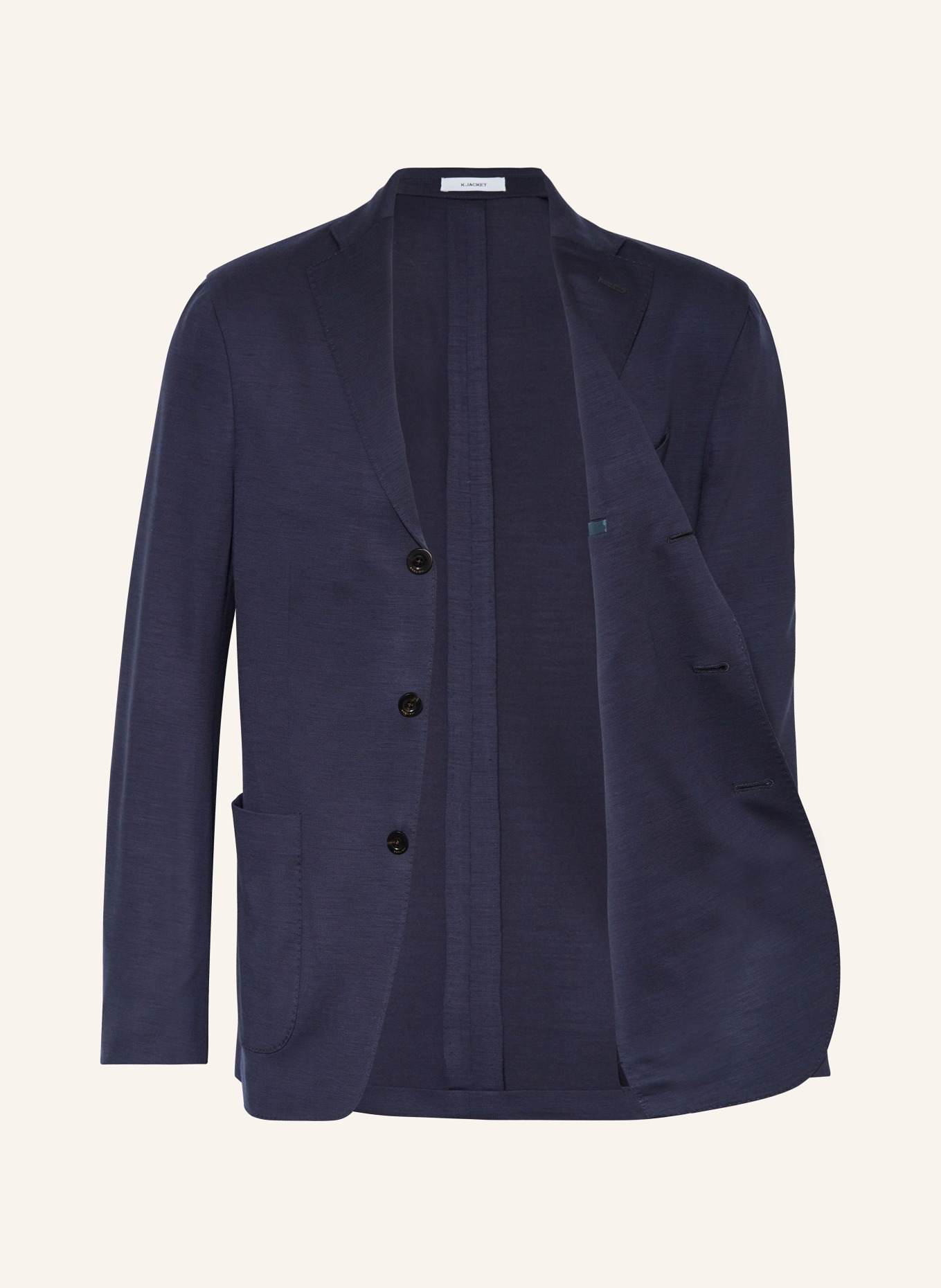 BOGLIOLI Jersey jacket extra slim fit, Color: DARK BLUE (Image 4)