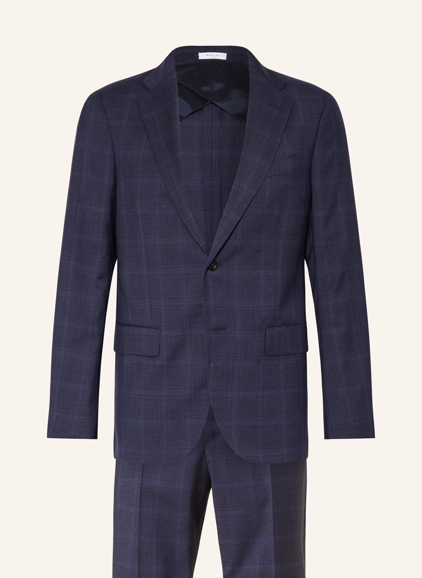 BOGLIOLI Suit Extra slim fit, Color: DARK BLUE (Image 1)