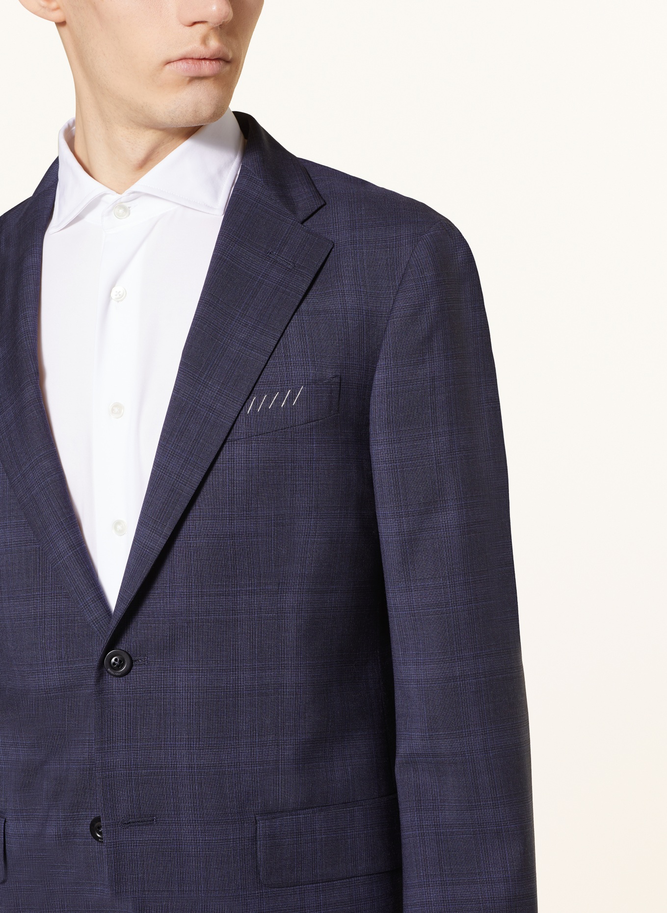BOGLIOLI Suit Extra slim fit, Color: DARK BLUE (Image 5)