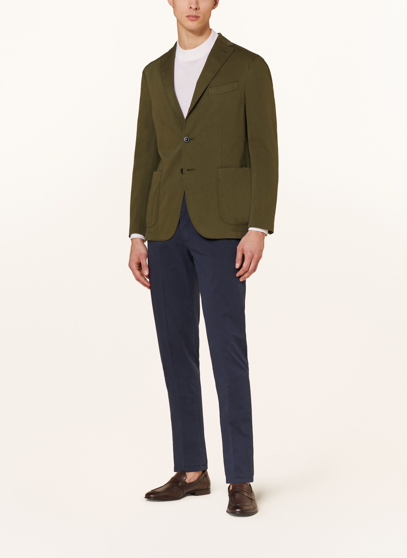 BOGLIOLI Tailored jacket extra slim fit, Color: OLIVE (Image 2)