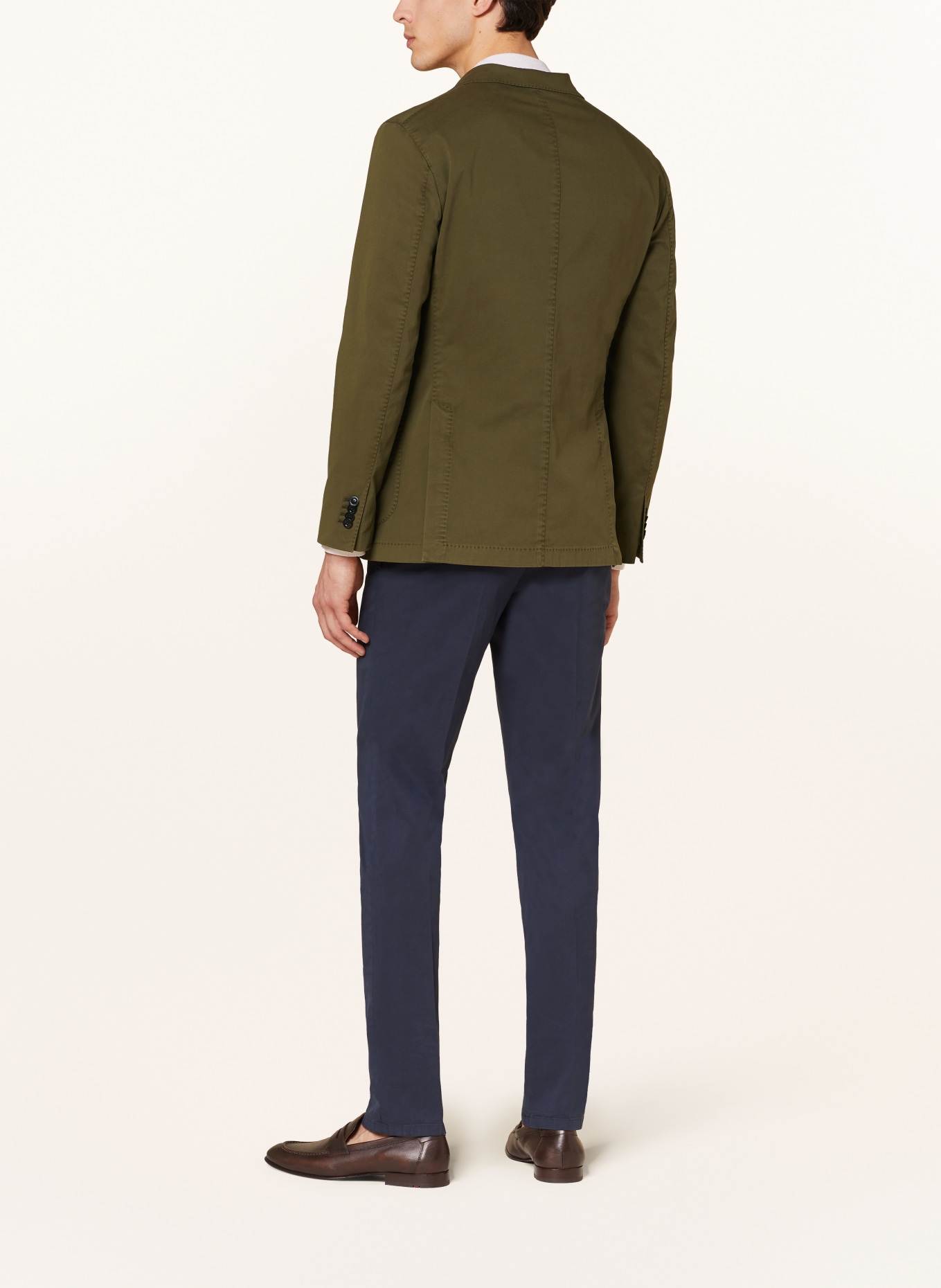 BOGLIOLI Tailored jacket extra slim fit, Color: OLIVE (Image 3)