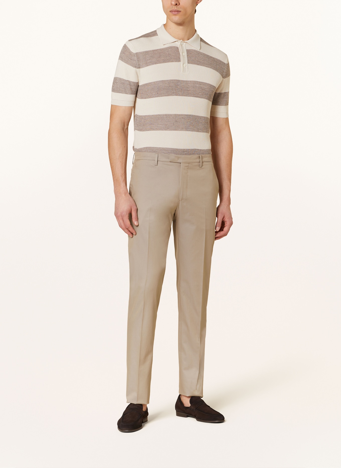 BOGLIOLI Anzug Extra Slim Fit, Farbe: BEIGE (Bild 4)