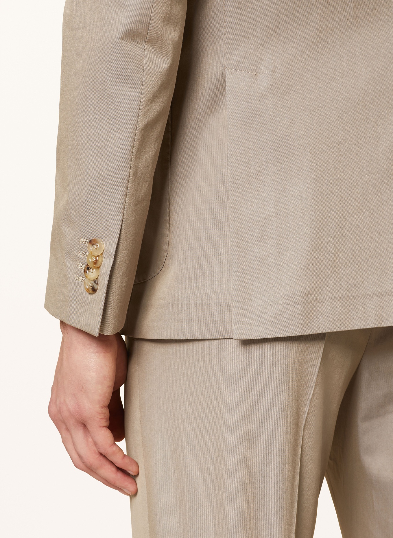 BOGLIOLI Anzug Extra Slim Fit, Farbe: BEIGE (Bild 5)