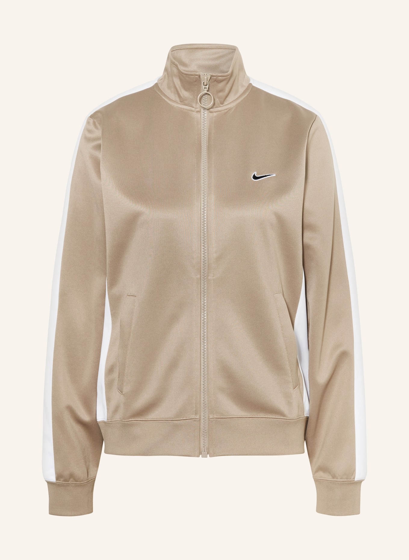 Nike Tréninková bunda, Barva: KHAKI/ BÍLÁ (Obrázek 1)