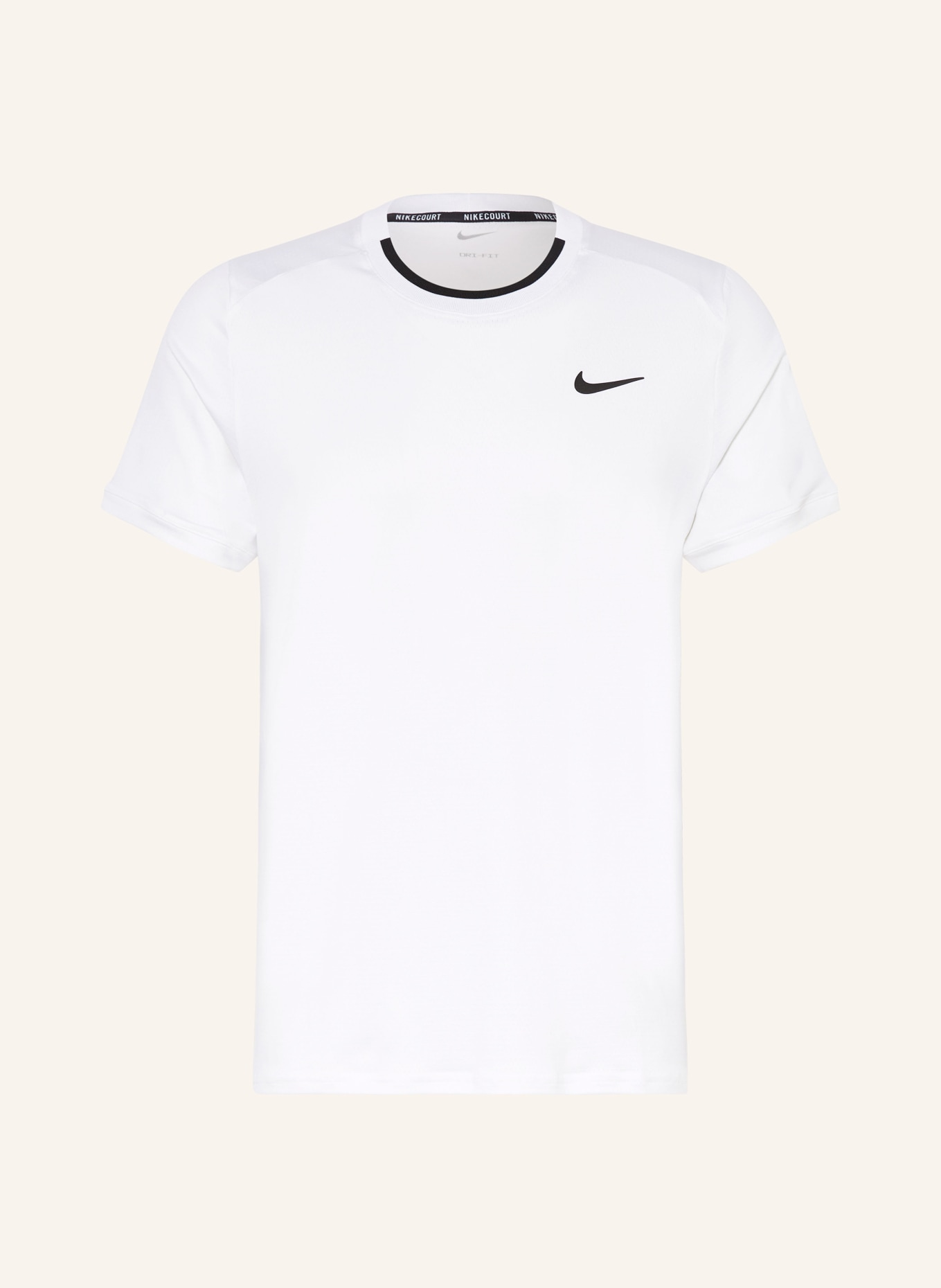 Nike T-Shirt NIKECOURT DRI-FIT ADVANTAGE, Farbe: WEISS (Bild 1)
