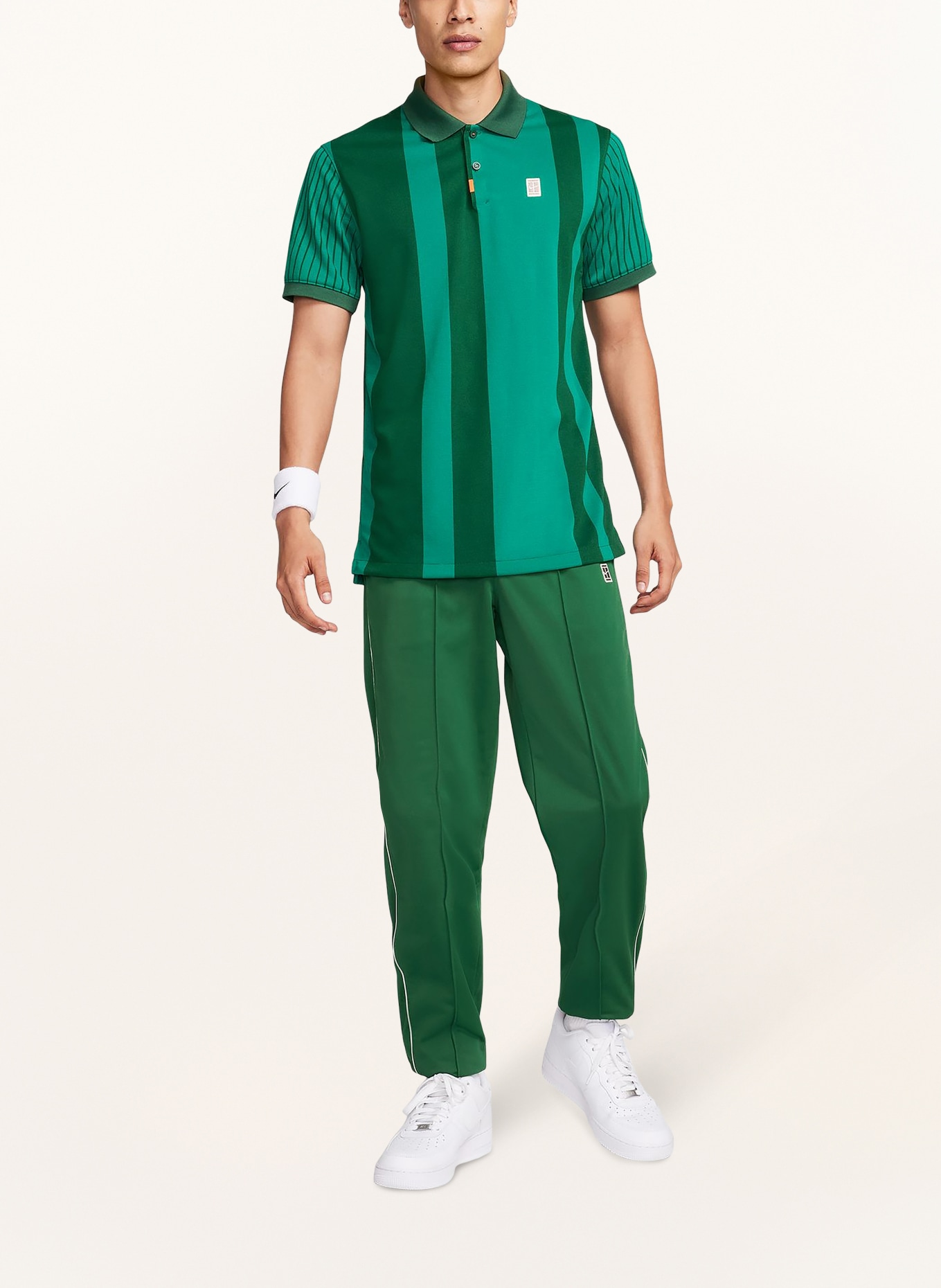 Nike Funktions-Poloshirt DRI-FIT, Farbe: GRÜN (Bild 2)