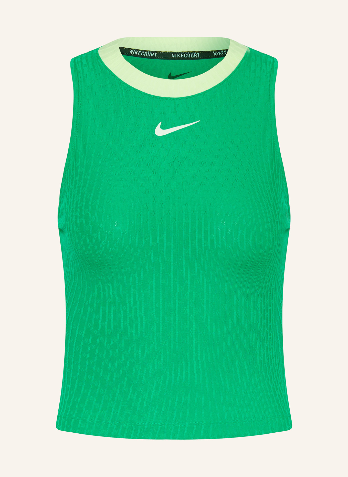 Nike Tank top COURT DRI-FIT SLAM, Kolor: ZIELONY (Obrazek 1)