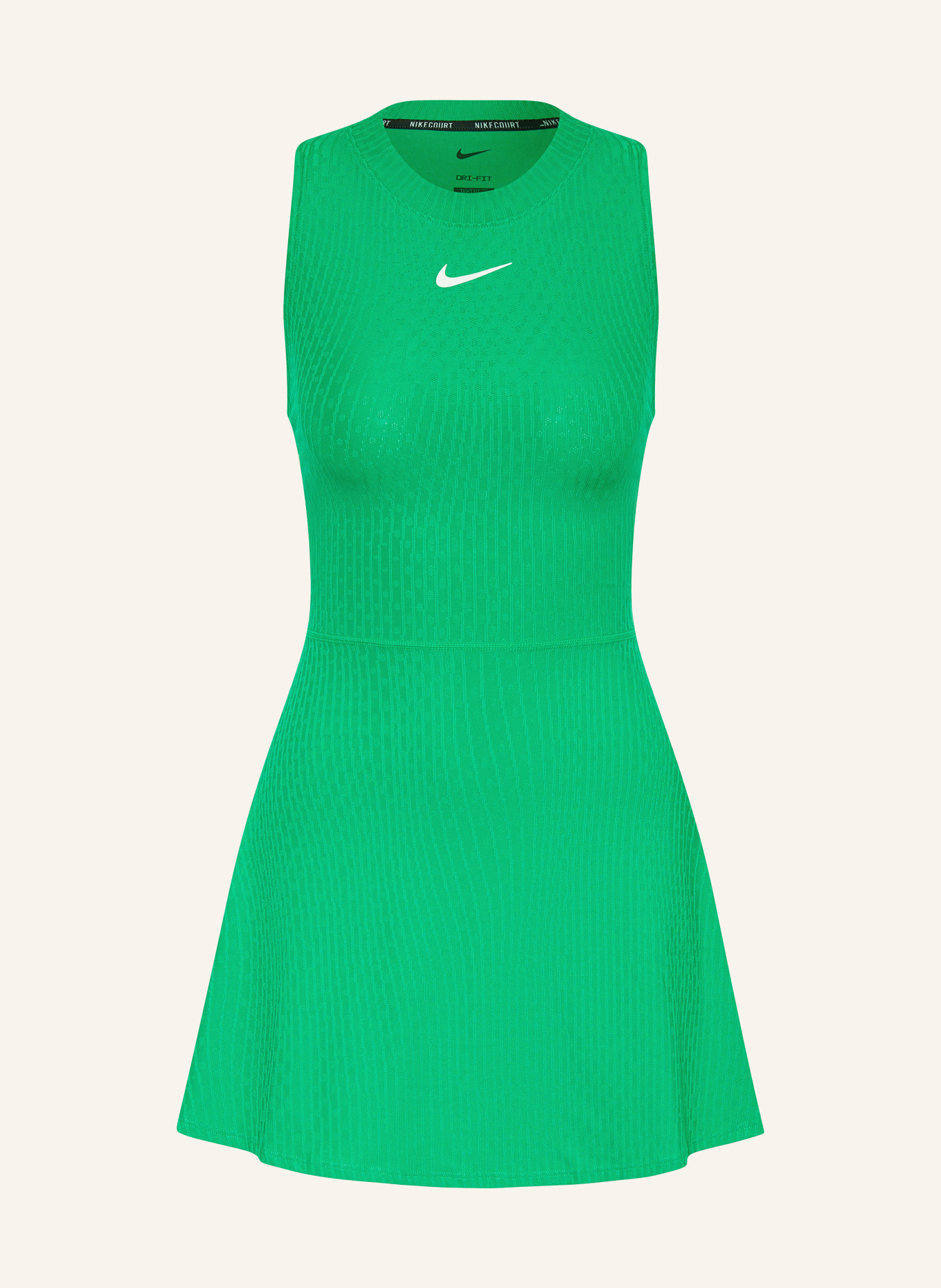 Nike Tenisové šaty COURT DRI-FIT SLAM, Barva: ZELENÁ (Obrázek 1)