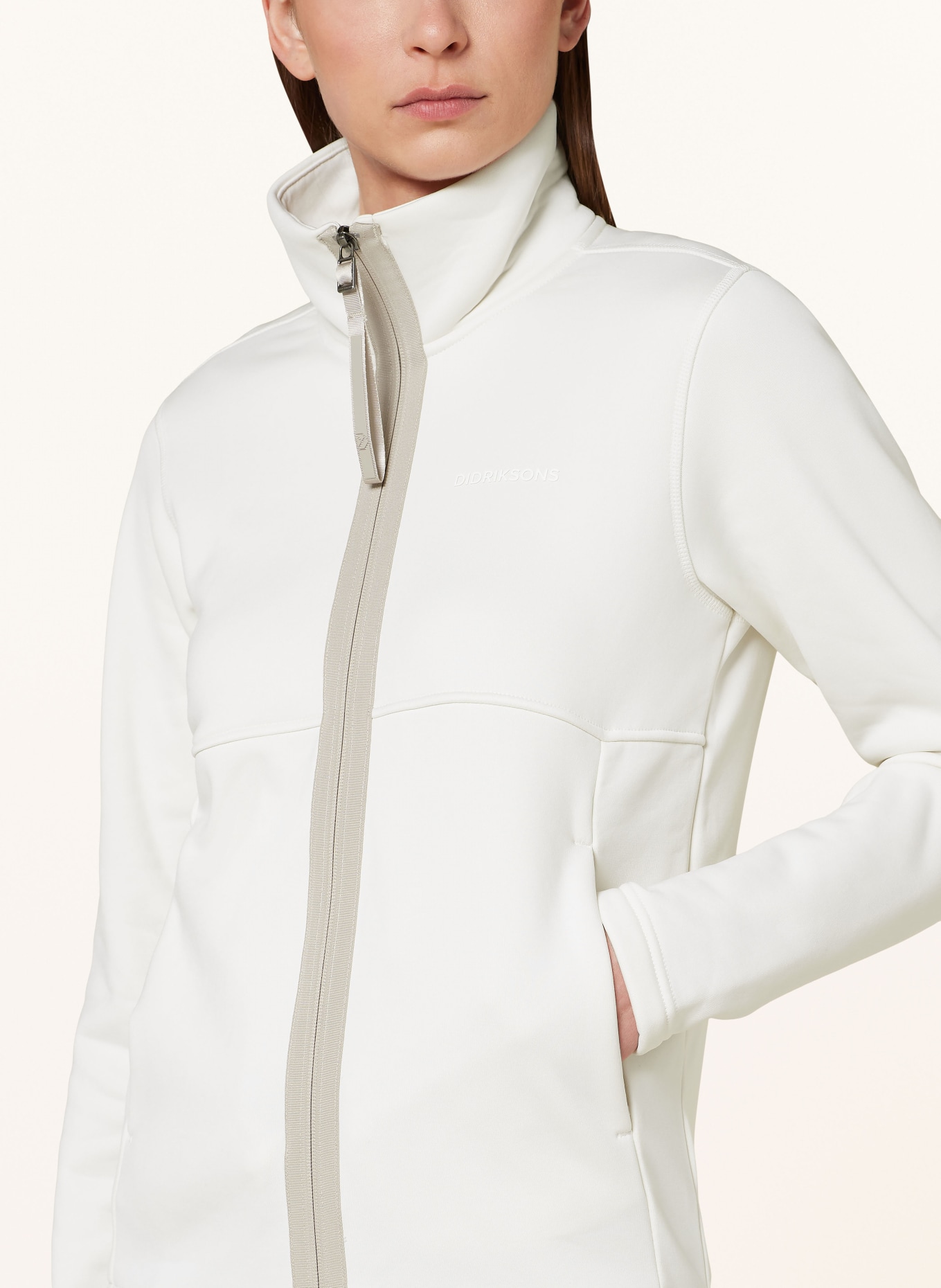 DIDRIKSONS Mid-layer jacket LEAH, Color: ECRU (Image 4)