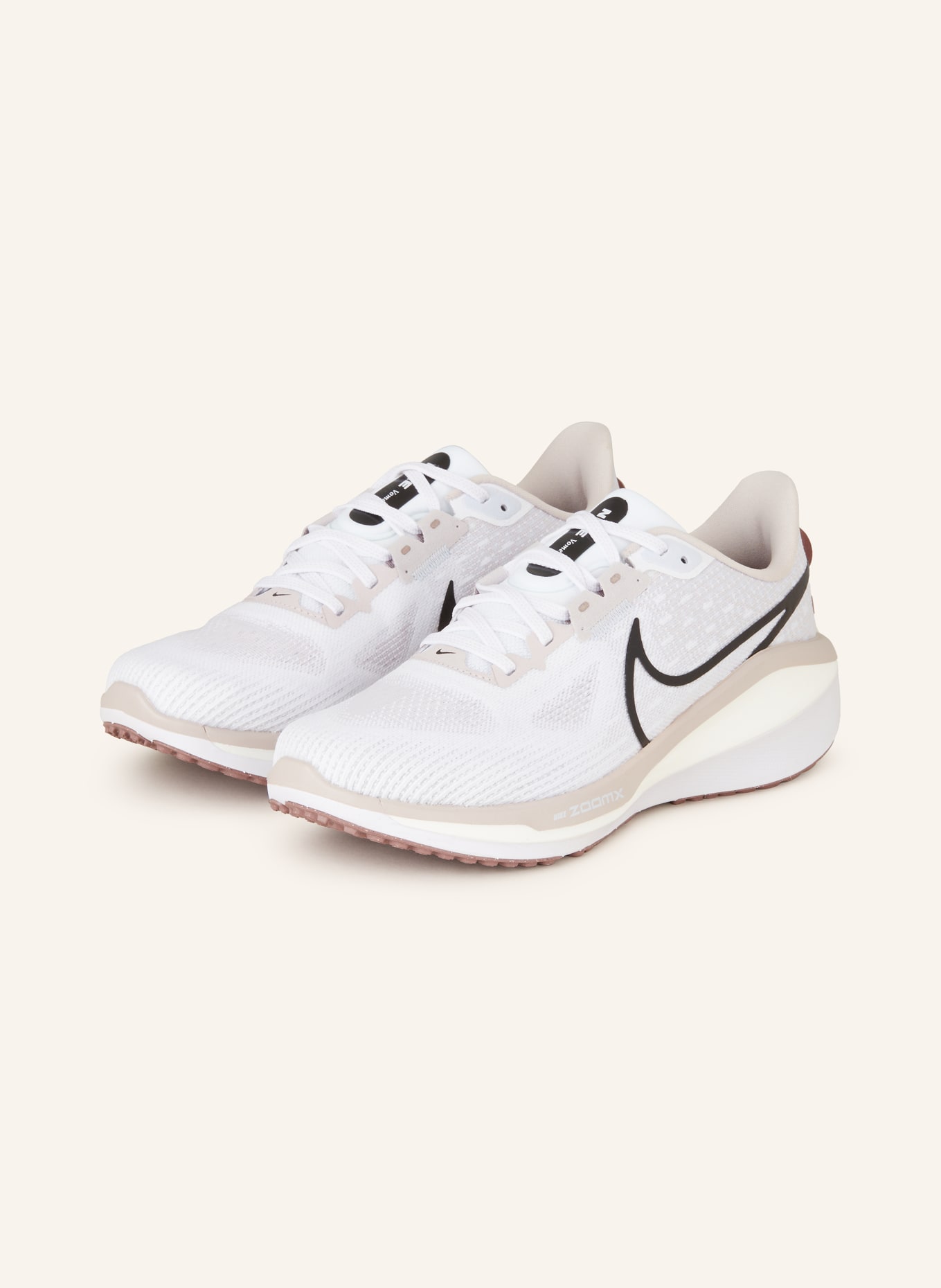 Nike Running shoes VOMERO 17, Color: LIGHT PURPLE/ BLACK/ WHITE (Image 1)