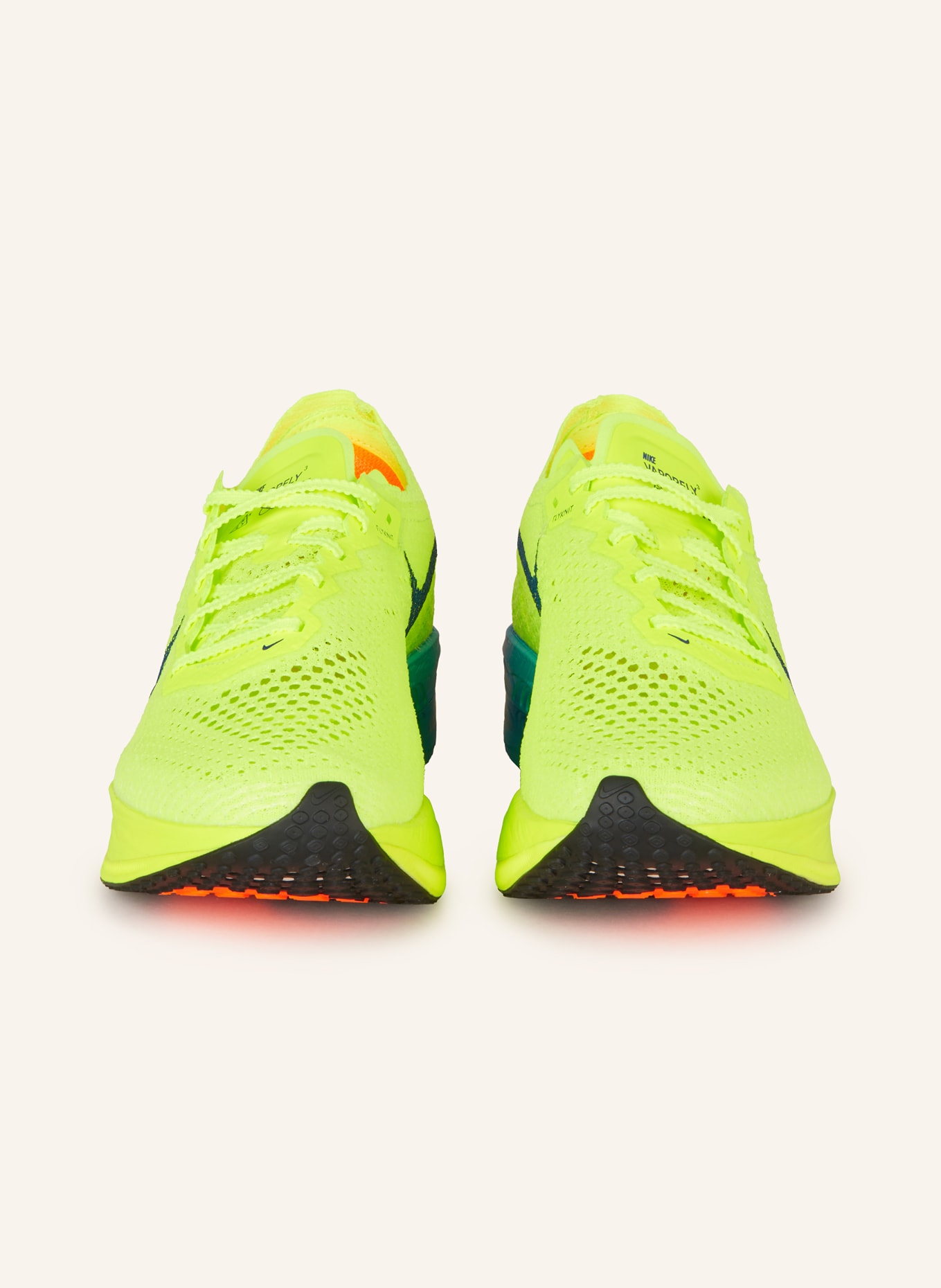 Nike Running shoes VAPORFLY 3, Color: NEON YELLOW/ BLACK (Image 3)