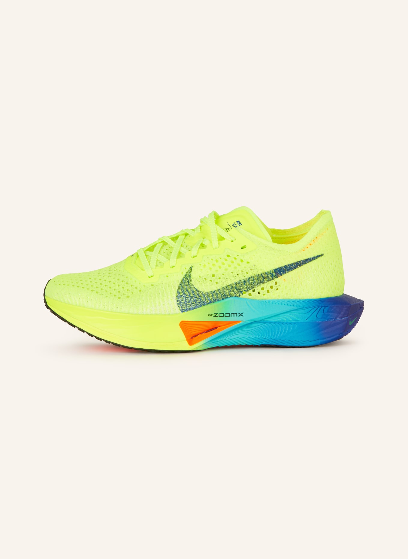 Nike Laufschuhe VAPORFLY 3, Farbe: NEONGELB/ SCHWARZ (Bild 4)
