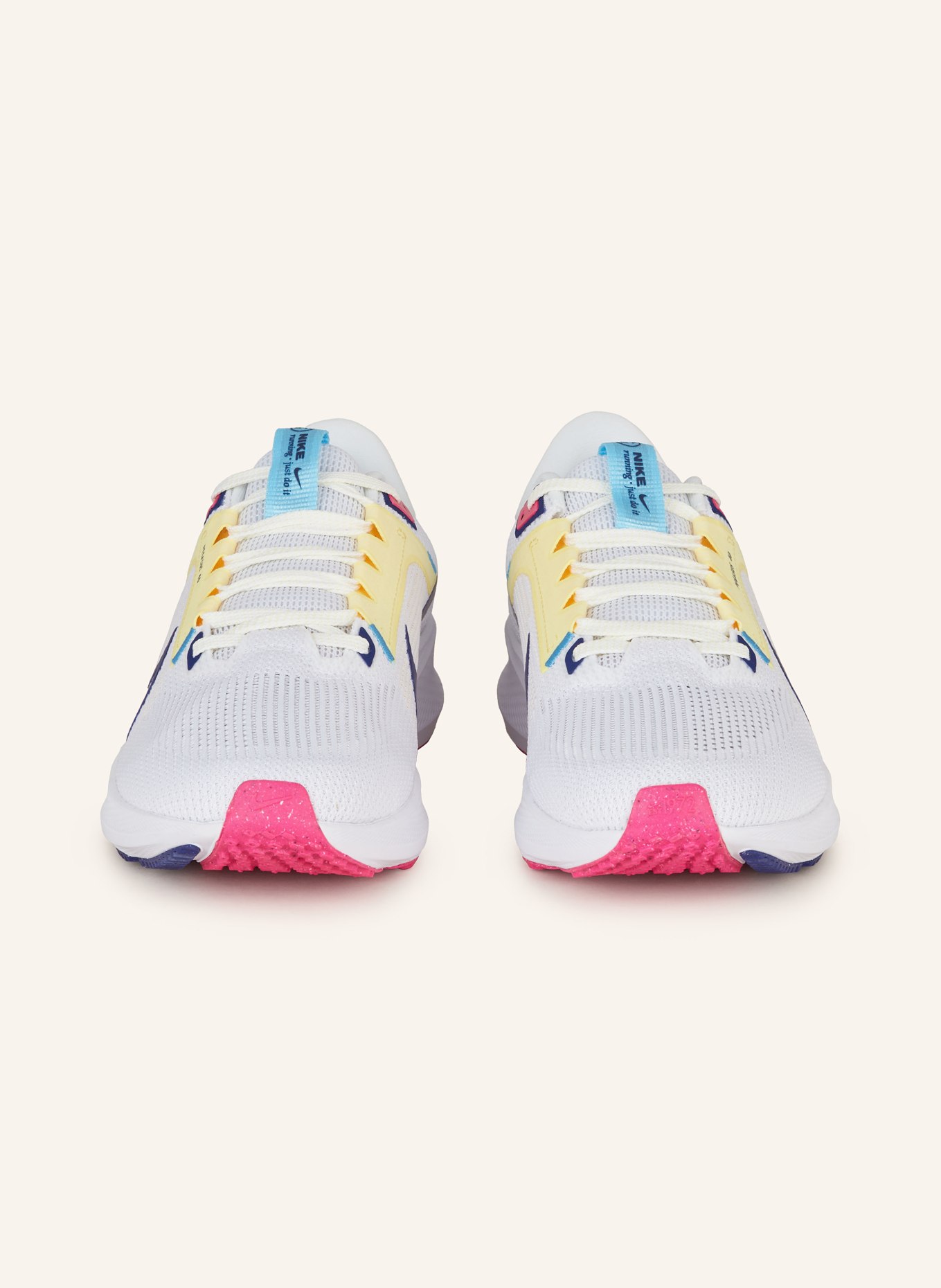 Nike Running shoes PEGASUS 40, Color: WHITE/ YELLOW/ BLUE (Image 3)