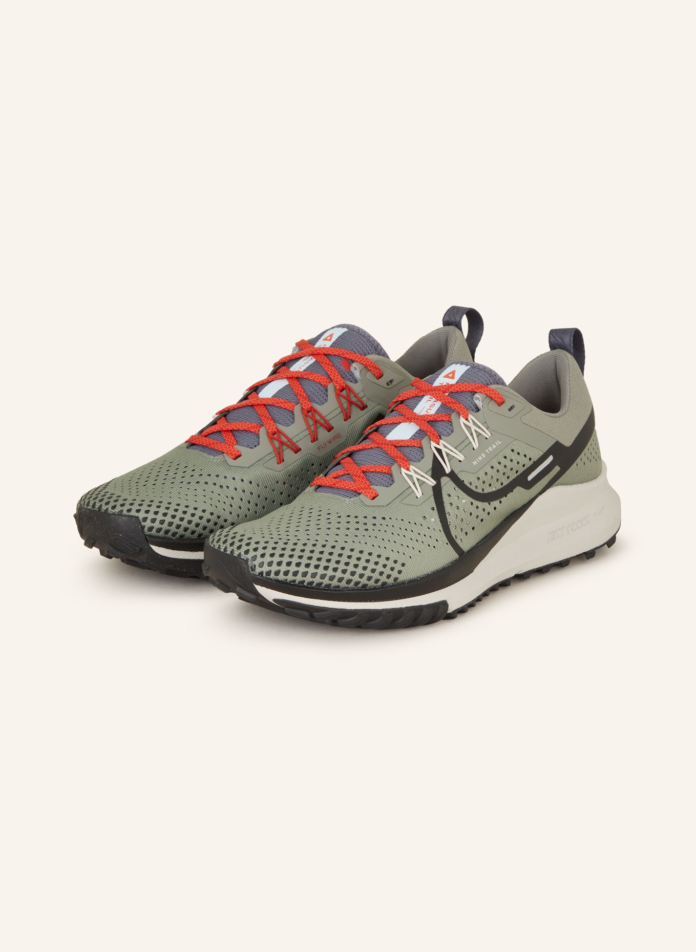 Nike Trail running shoes REACT PEGASUS TRAIL 4, Color: GRAY/ BLACK (Image 1)