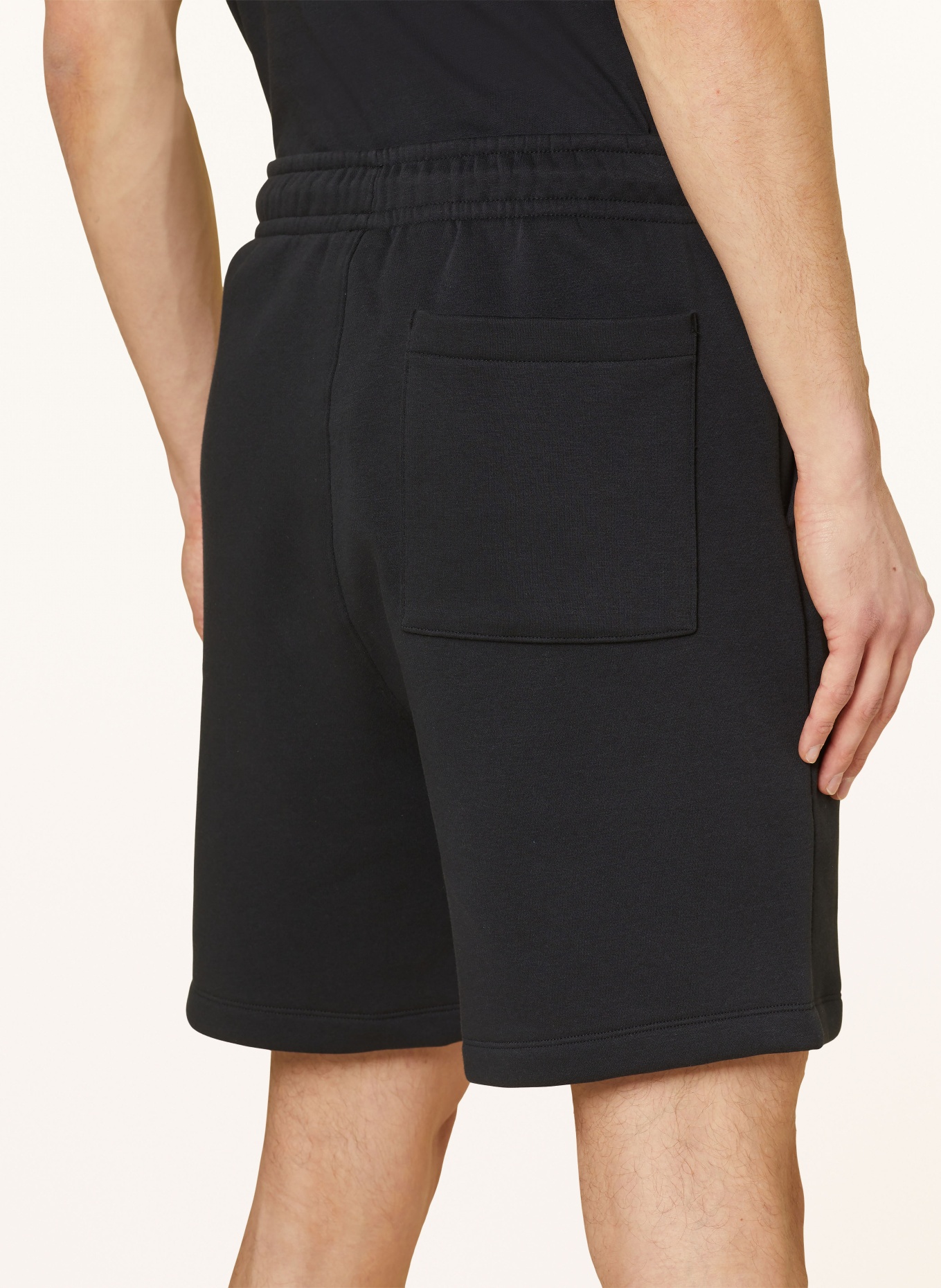 JORDAN Sweat shorts, Color: BLACK (Image 6)