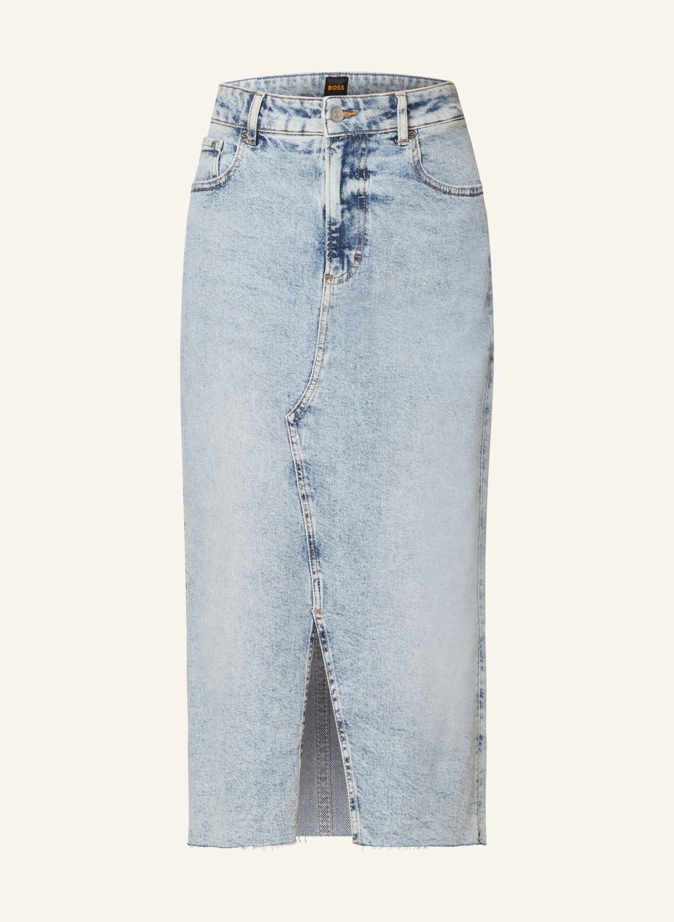 BOSS Spódnica jeansowa, Kolor: 404 DARK BLUE (Obrazek 1)