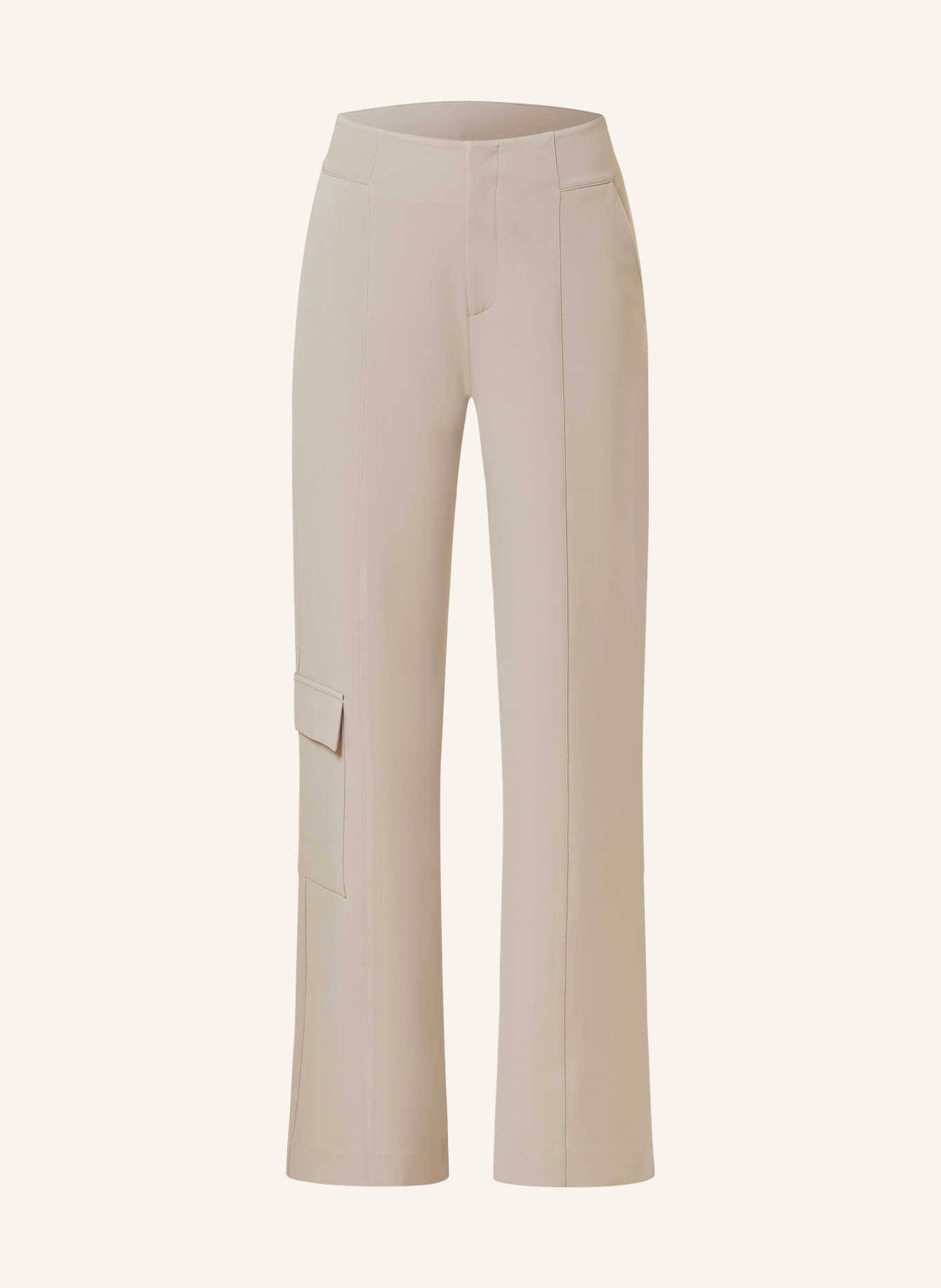 monari Wide leg trousers, Color: LIGHT BROWN (Image 1)
