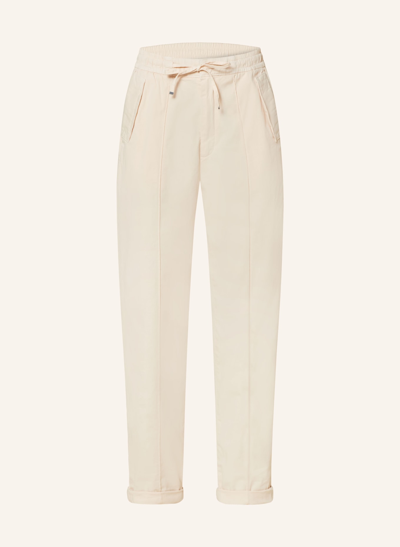 BOSS Trousers TERESINA, Color: BEIGE (Image 1)