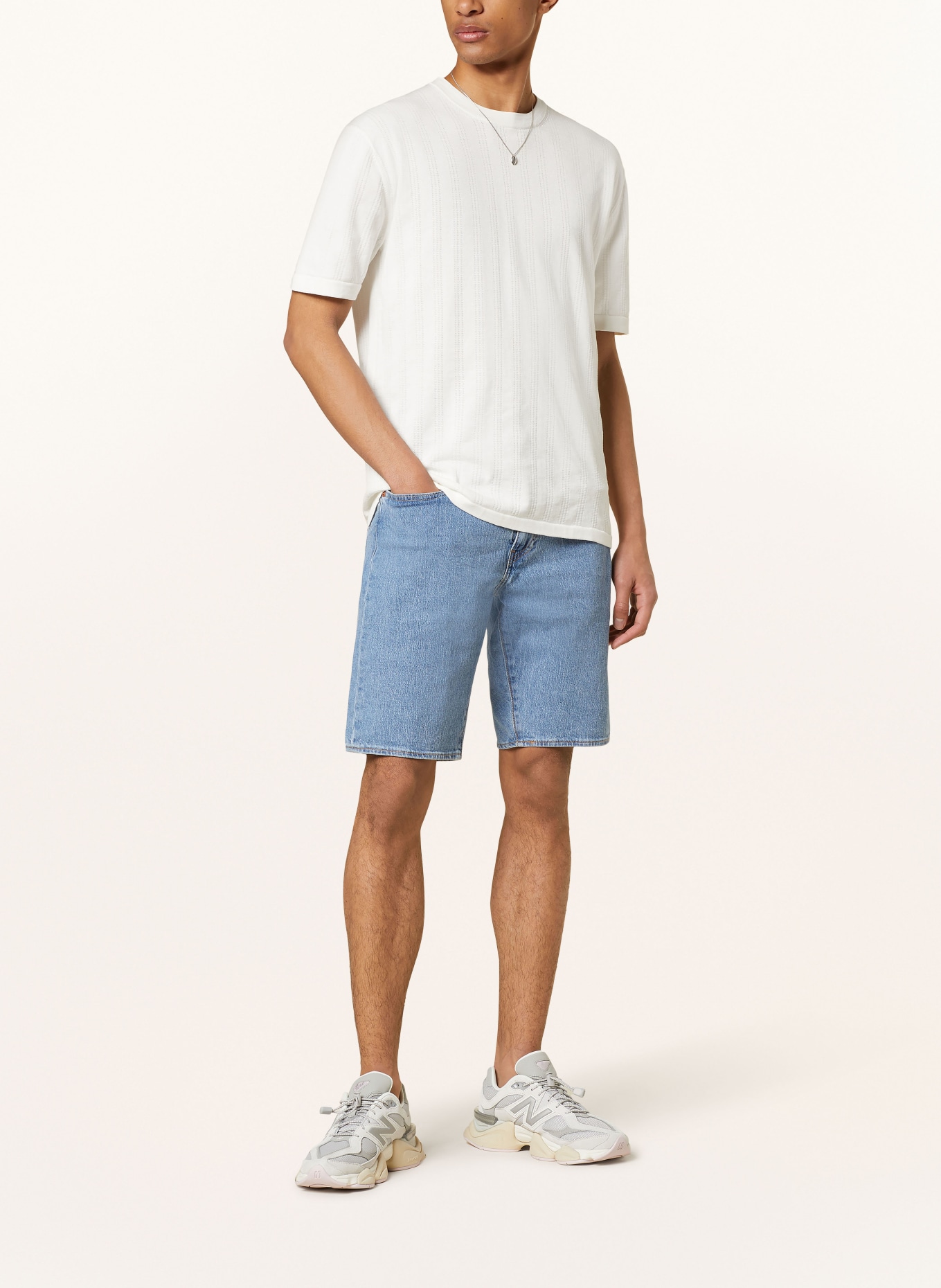 Levi's® Denim shorts 405, Color: BLUE (Image 2)