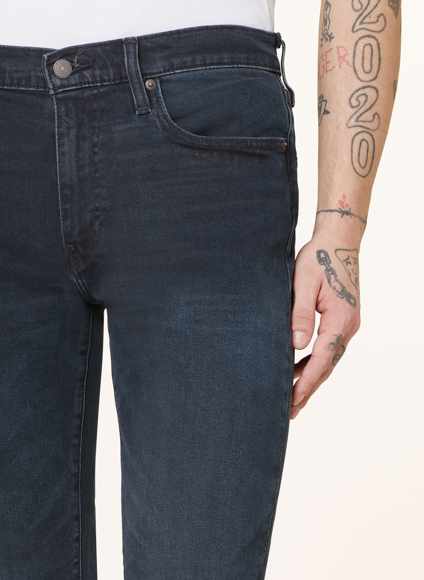 Levi's® Jeans 511 slim fit, Color: 46 Dark Indigo - Worn In (Image 5)