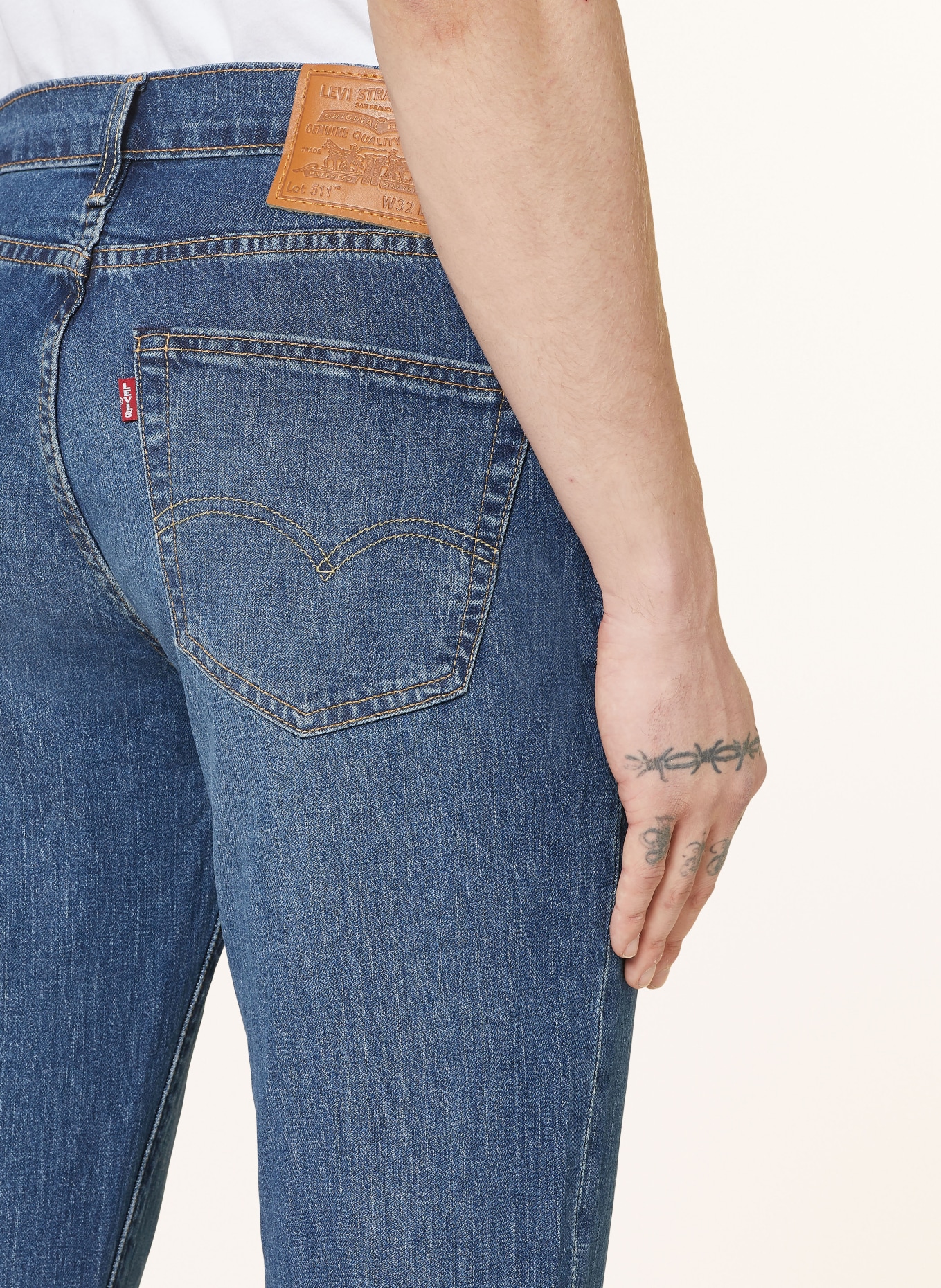 Levi's® Jeans 511 slim fit, Color: 49 Med Indigo - Worn In (Image 5)
