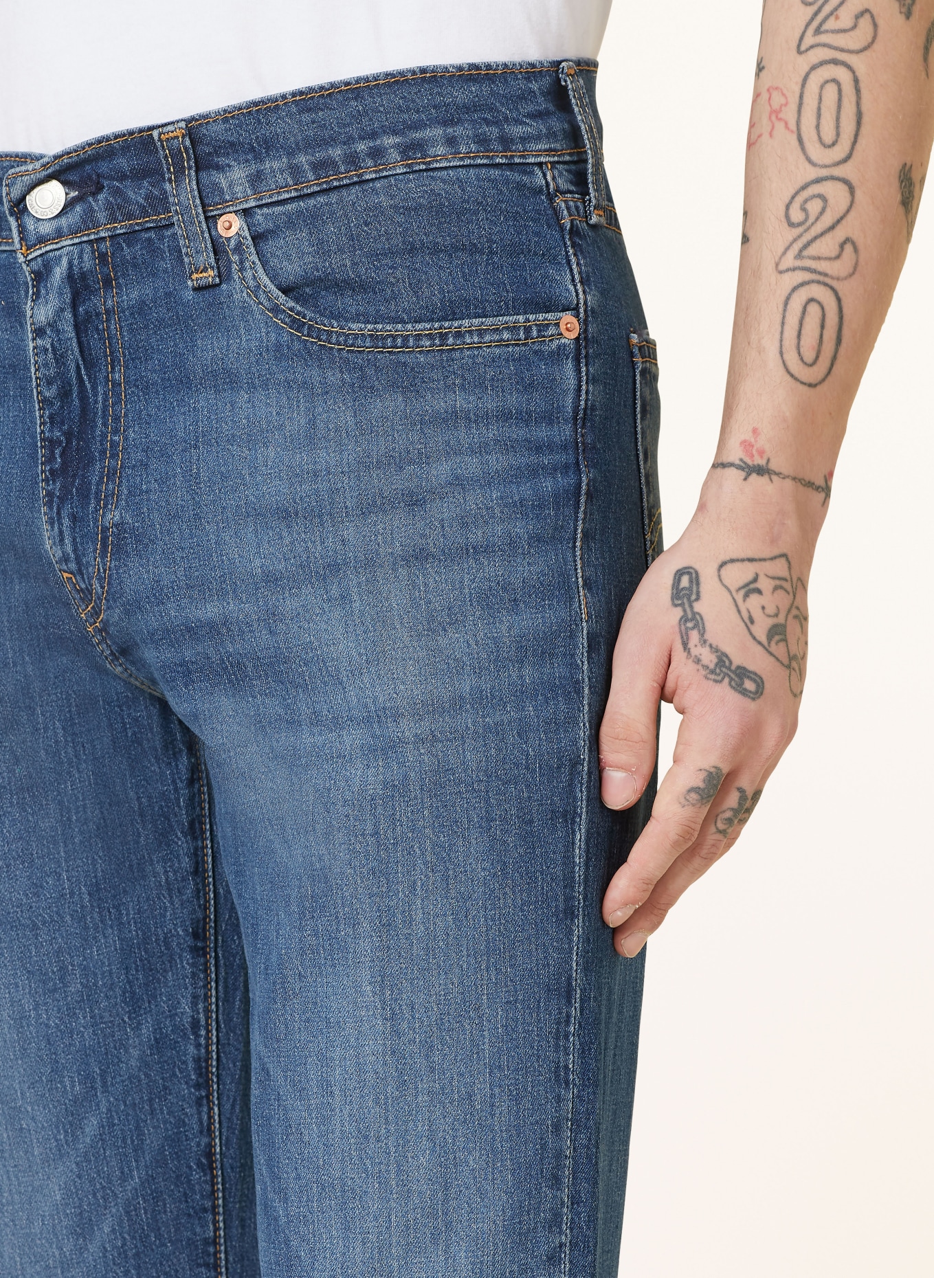 Levi's® Jeans 511 Slim Fit, Farbe: 49 Med Indigo - Worn In (Bild 6)