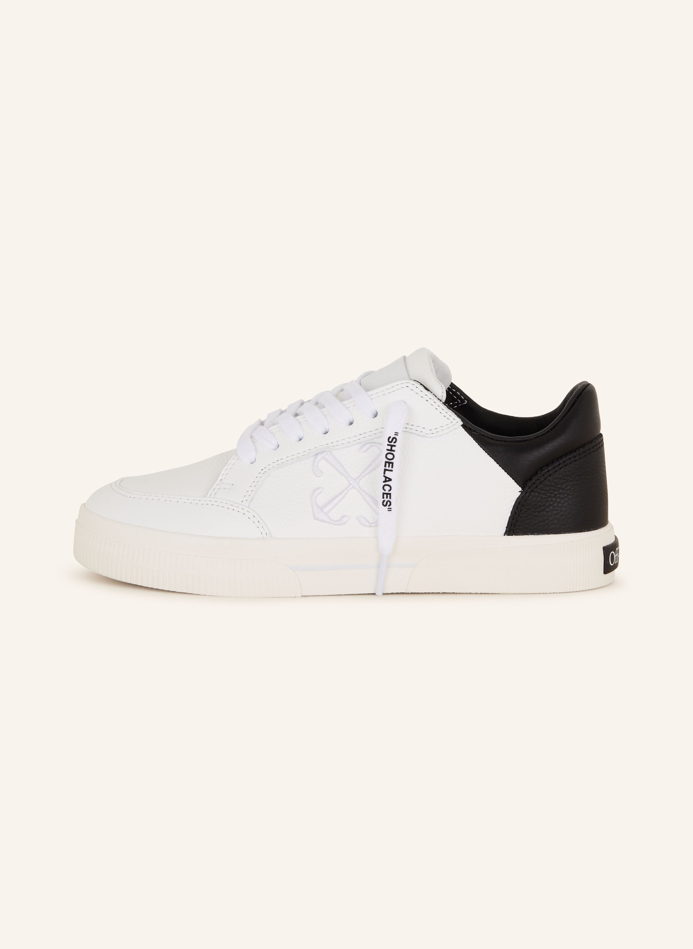 Off-White Sneakers NEW LOW VULCANIZED, Color: WHITE/ BLACK (Image 4)