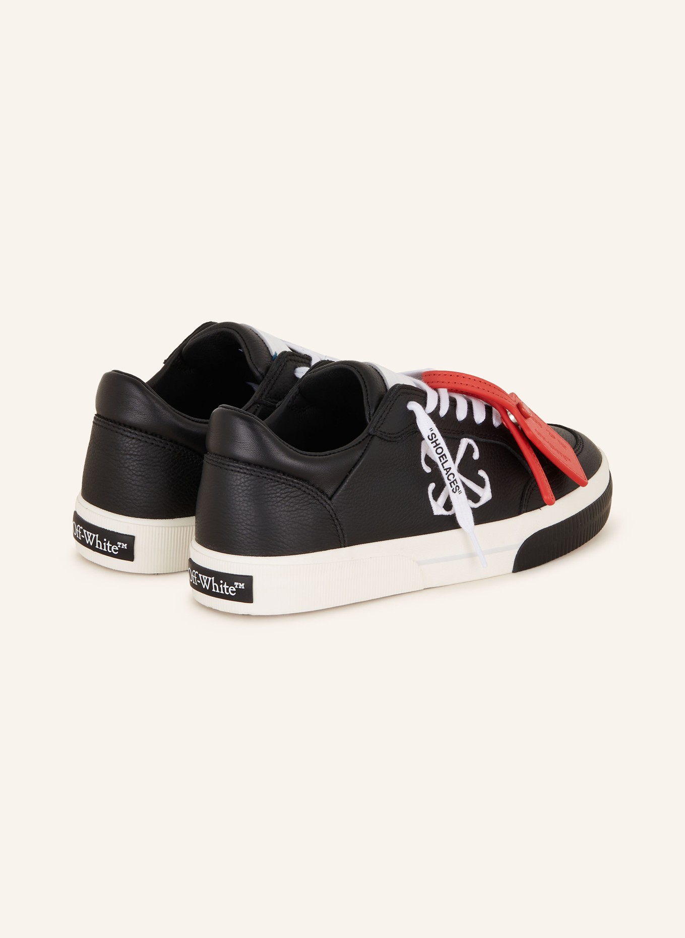 Off-White Sneakers NEW LOW VULCANIZED, Color: BLACK (Image 2)