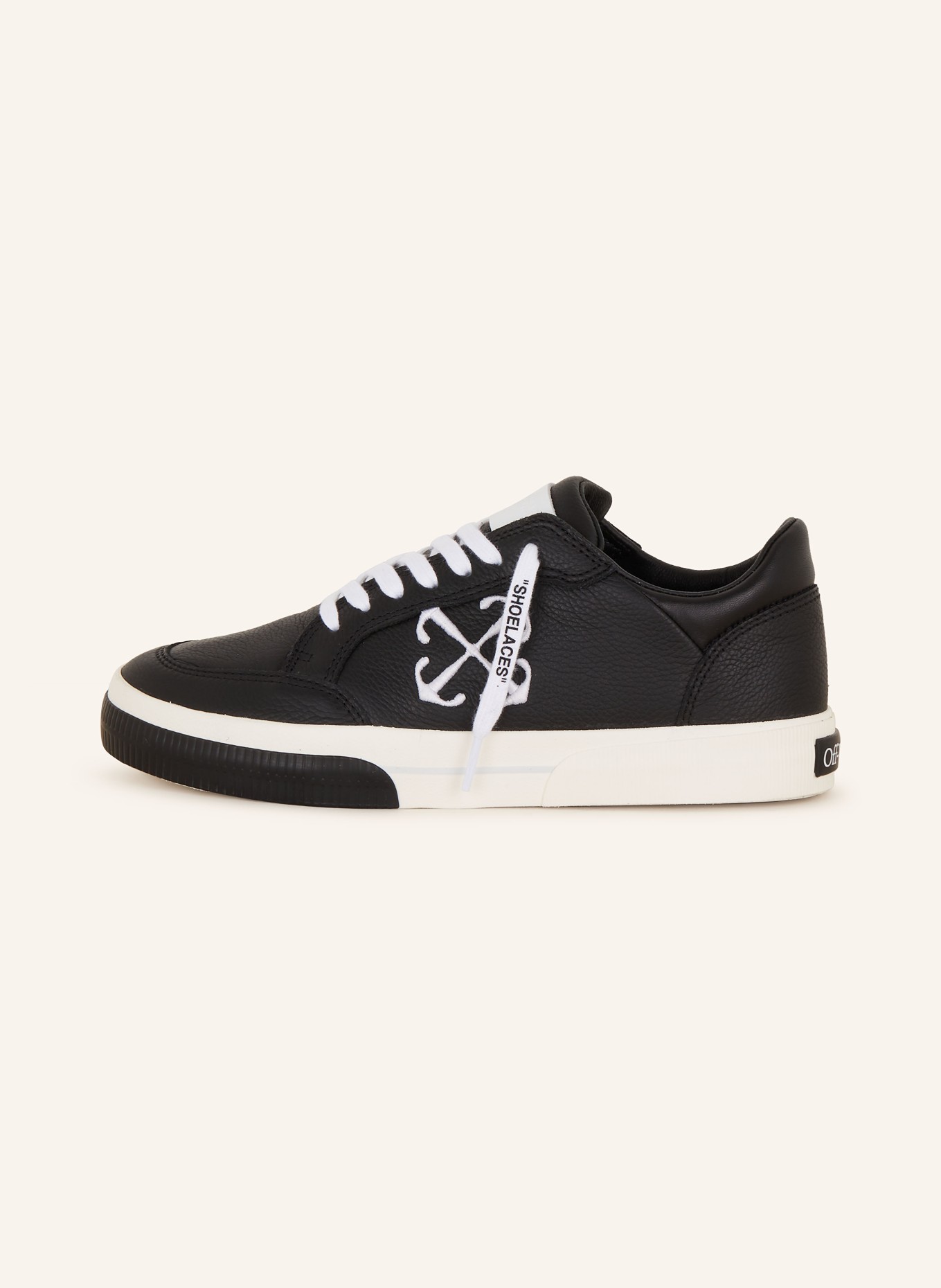Off-White Sneakers NEW LOW VULCANIZED, Color: BLACK (Image 4)
