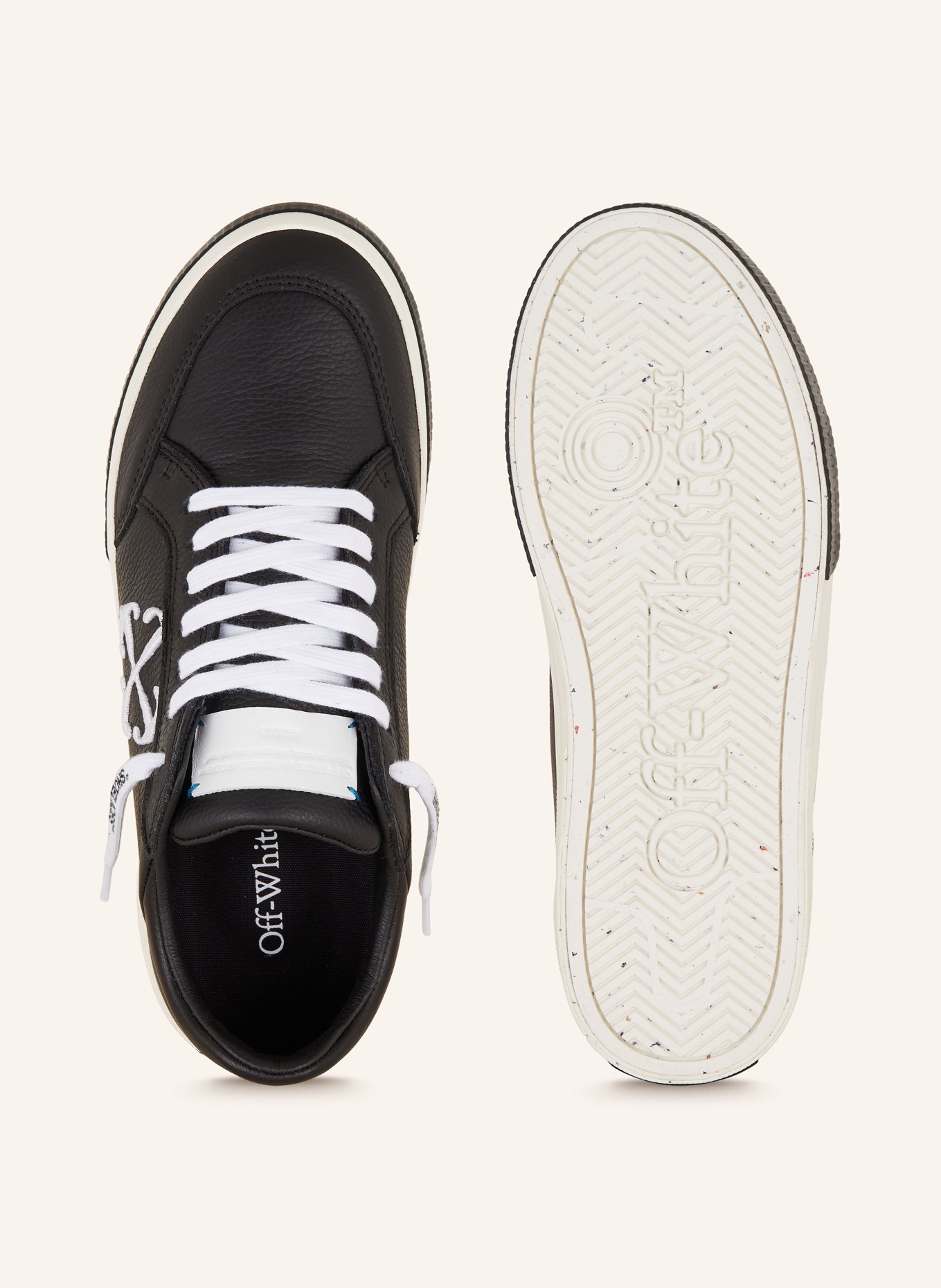Off-White Sneakers NEW LOW VULCANIZED, Color: BLACK (Image 5)