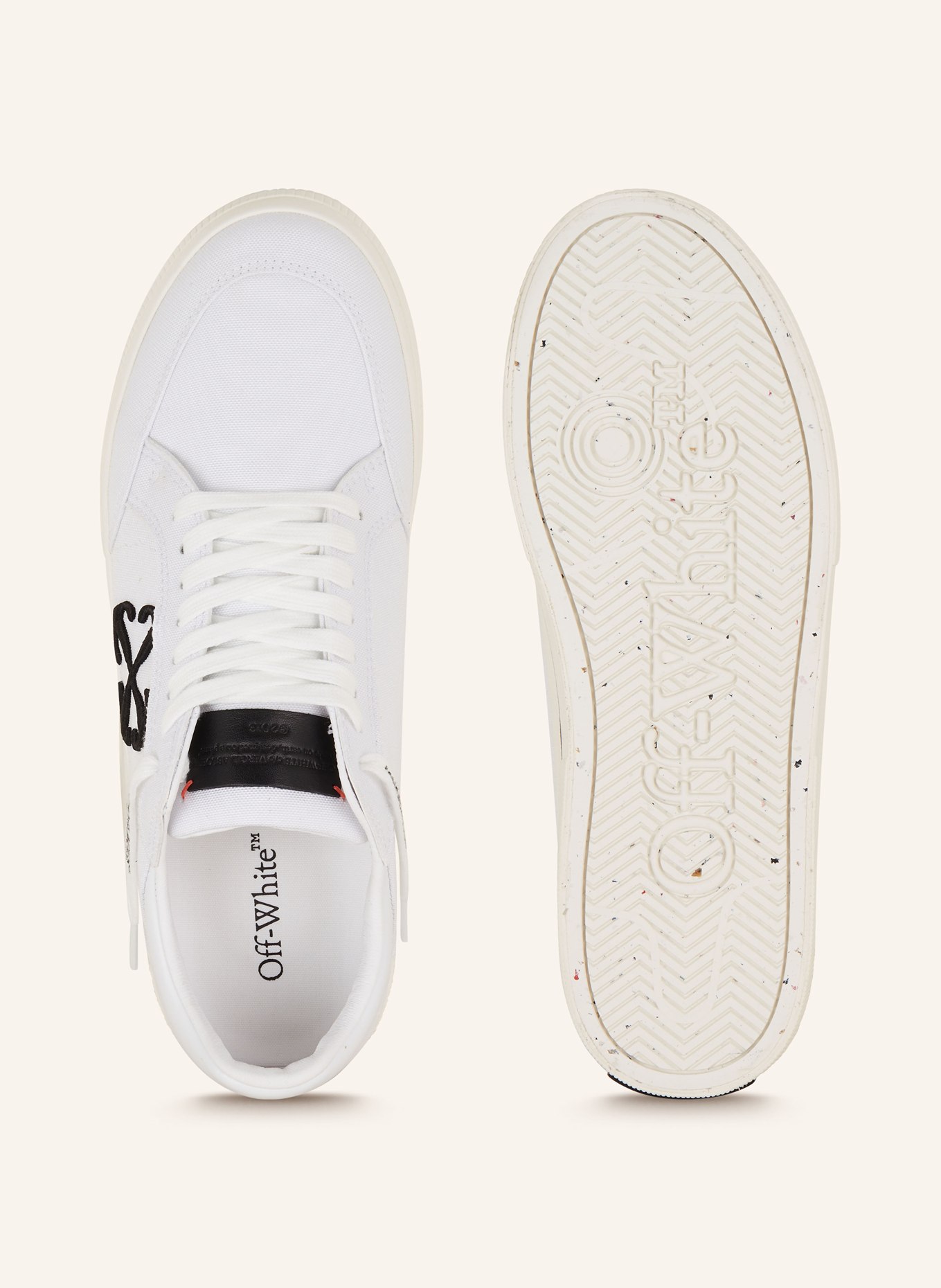 Off-White Sneaker NEW LOW VULCANIZED, Farbe: WEISS (Bild 5)