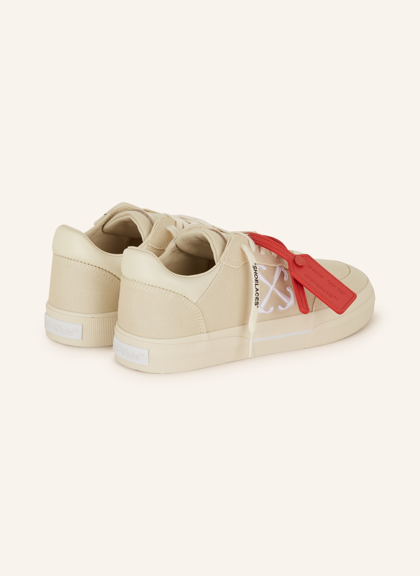 Off-White Sneakers NEW LOW VULCANIZED, Color: BEIGE (Image 2)