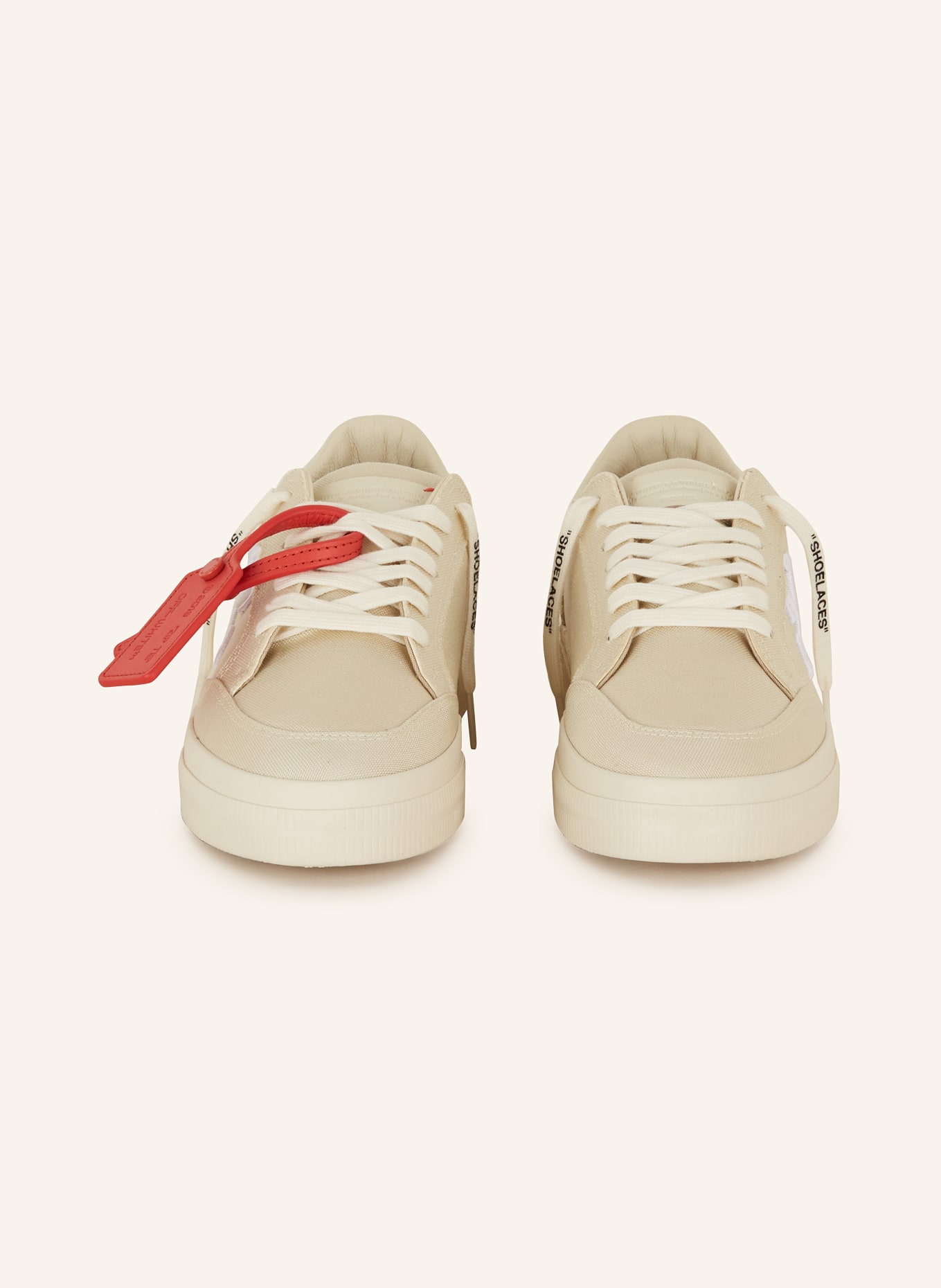 Off-White Sneaker NEW LOW VULCANIZED, Farbe: BEIGE (Bild 3)