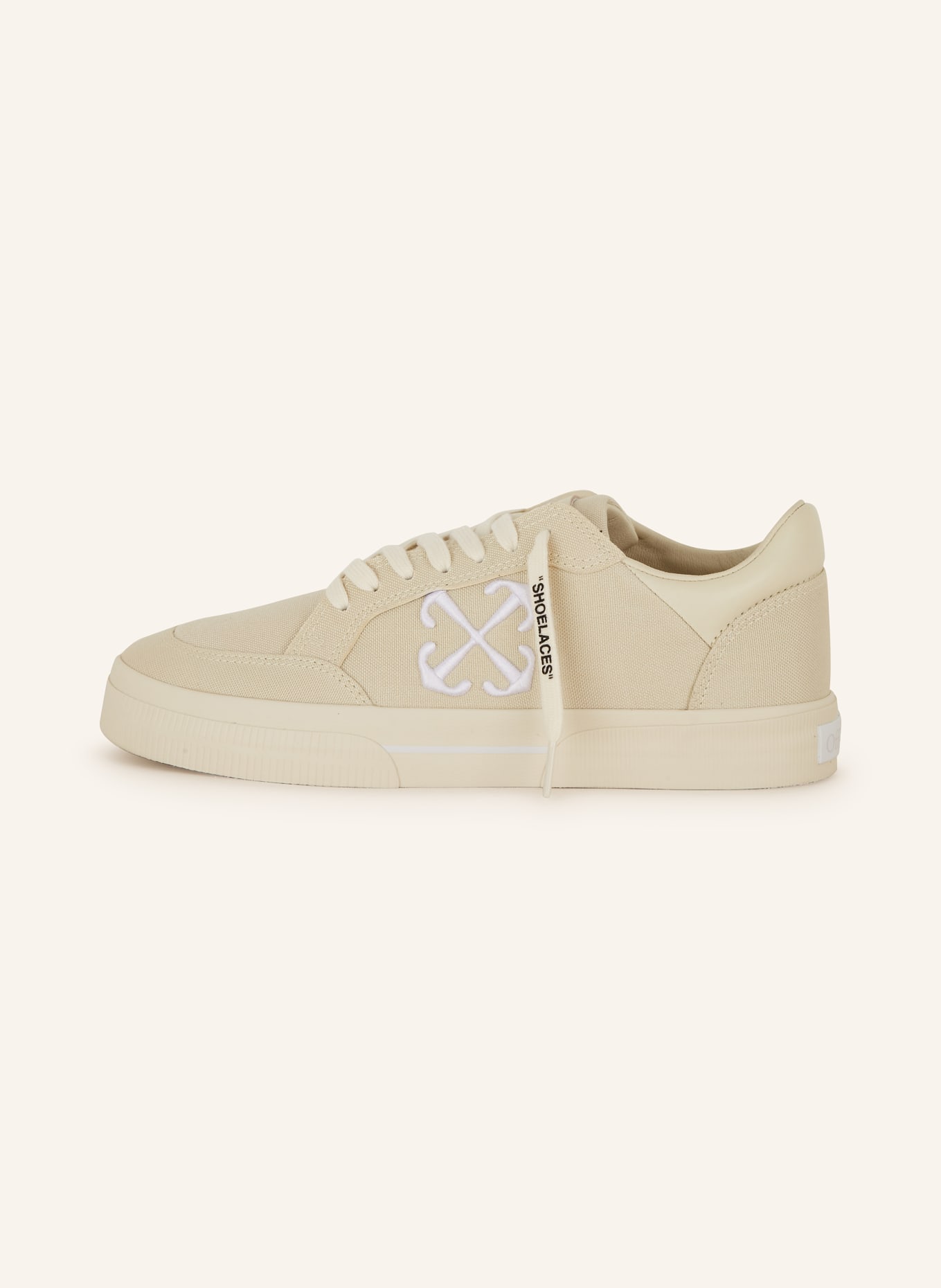 Off-White Sneakers NEW LOW VULCANIZED, Color: BEIGE (Image 4)