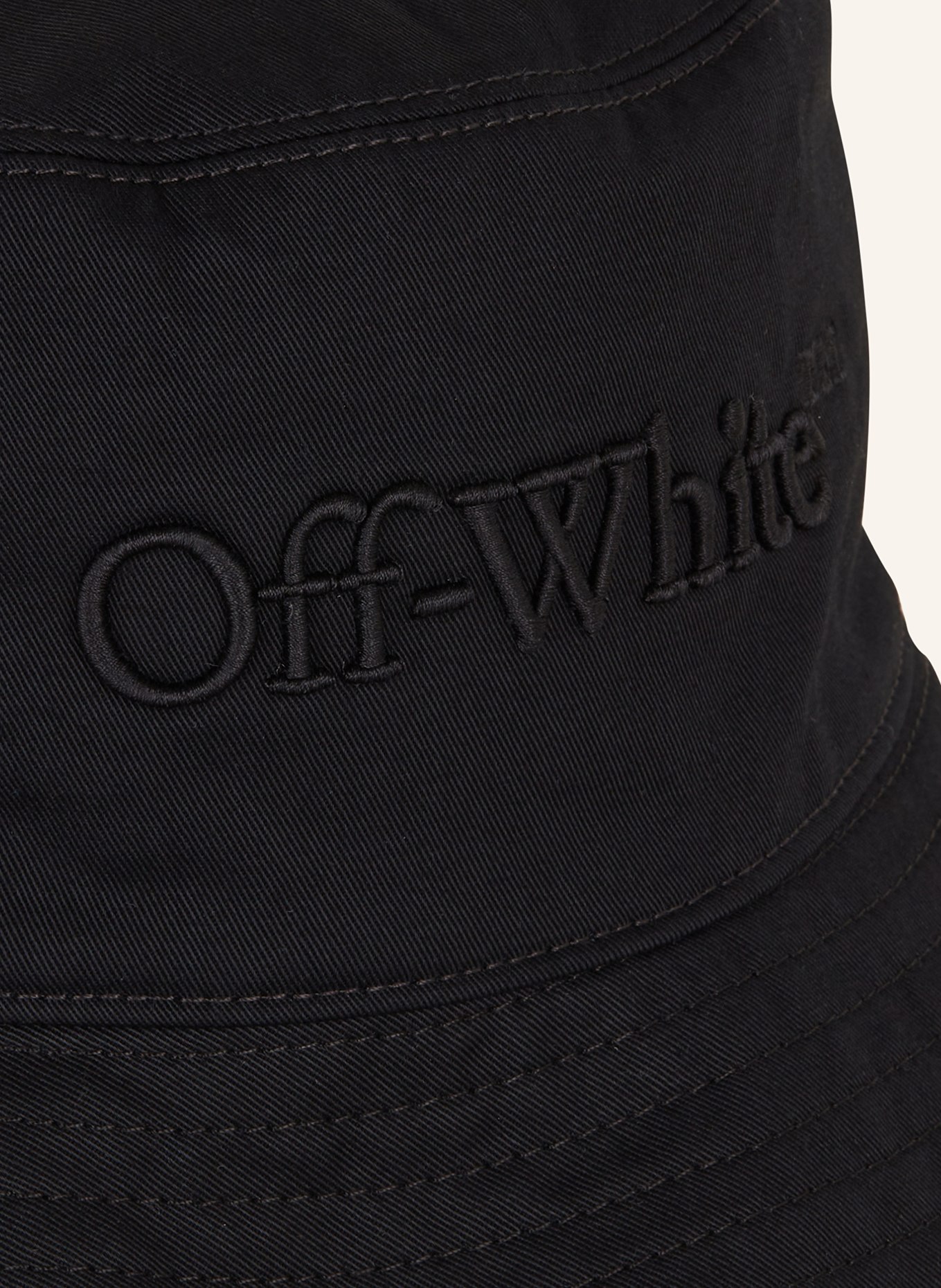 Off-White Bucket hat, Color: BLACK (Image 3)