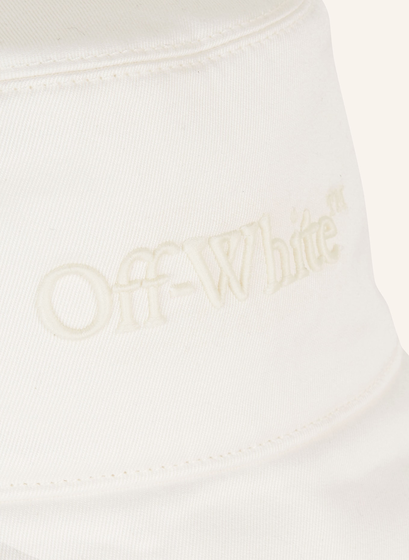 Off-White Bucket hat, Color: WHITE (Image 3)