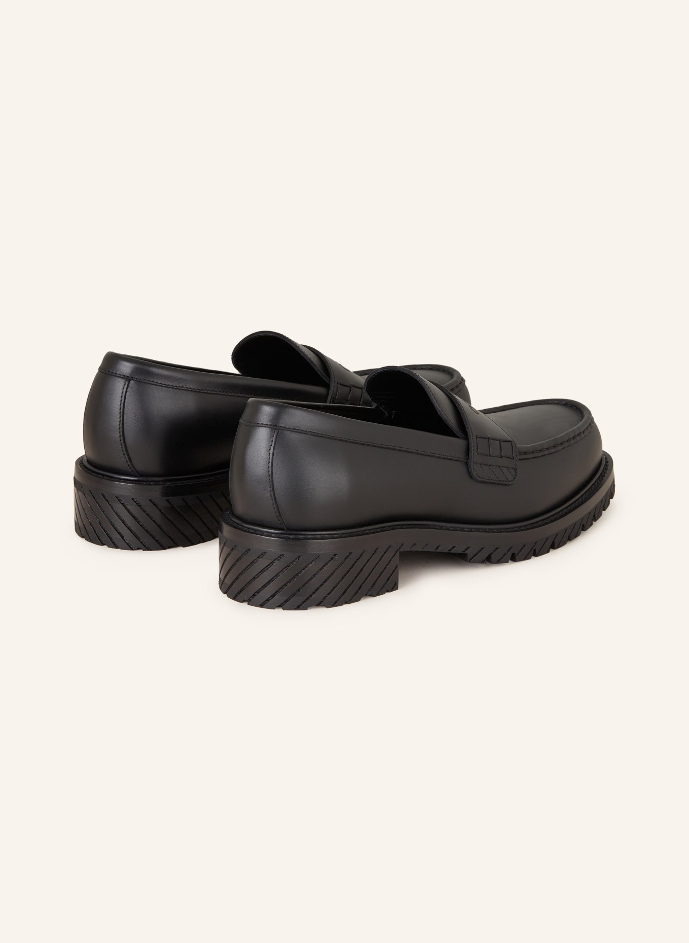 Off-White Loafers MILITARY, Color: BLACK (Image 2)