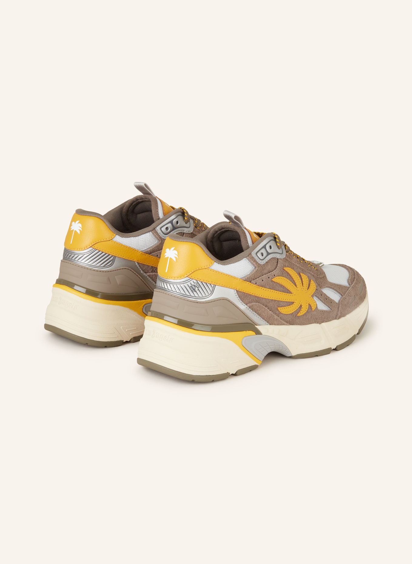 Palm Angels Sneakers PALM, Color: BROWN/ DARK YELLOW/ LIGHT GRAY (Image 2)